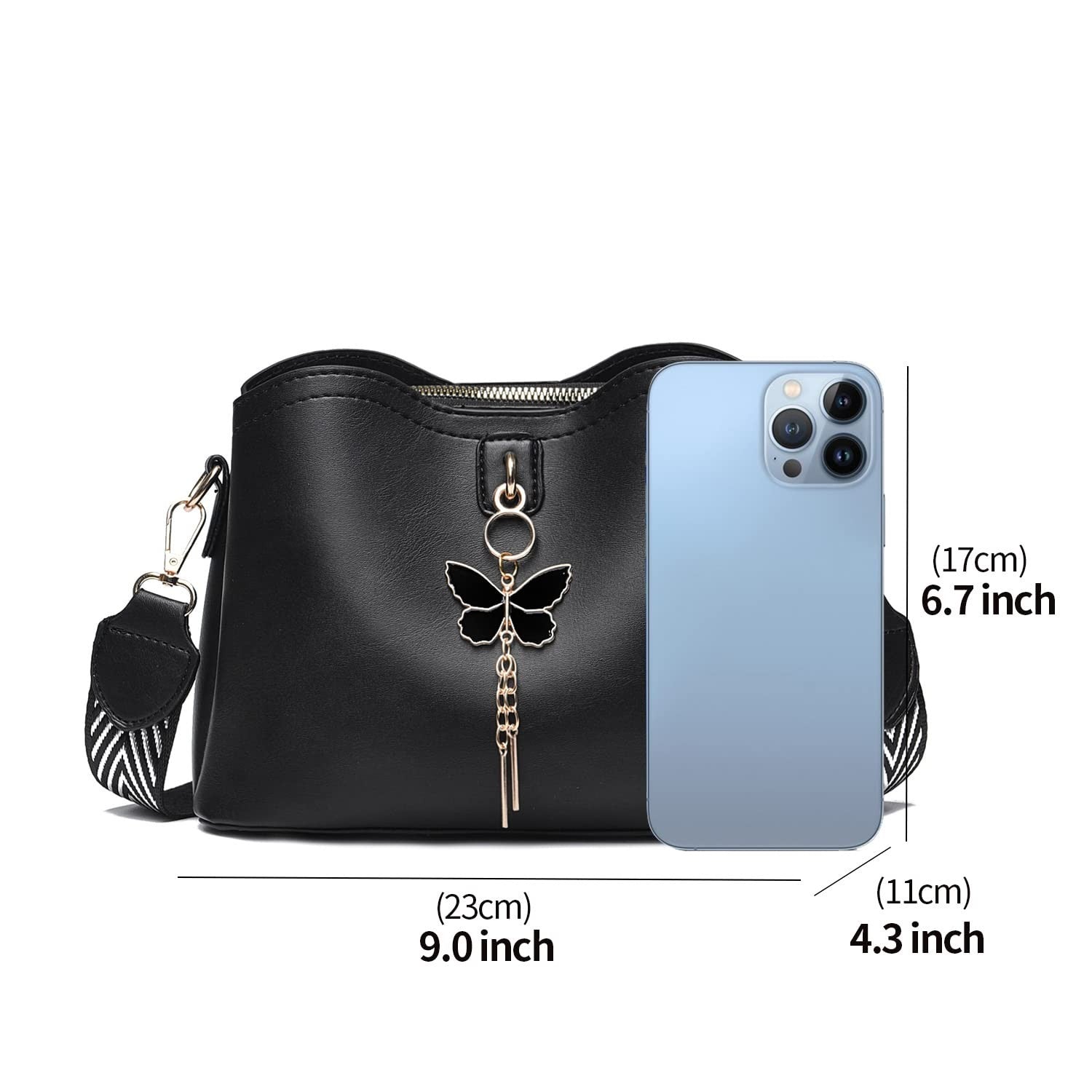 Stylish Lightweight Crossbody Bag for Women & Teens - Fashionable Handbag Purse3