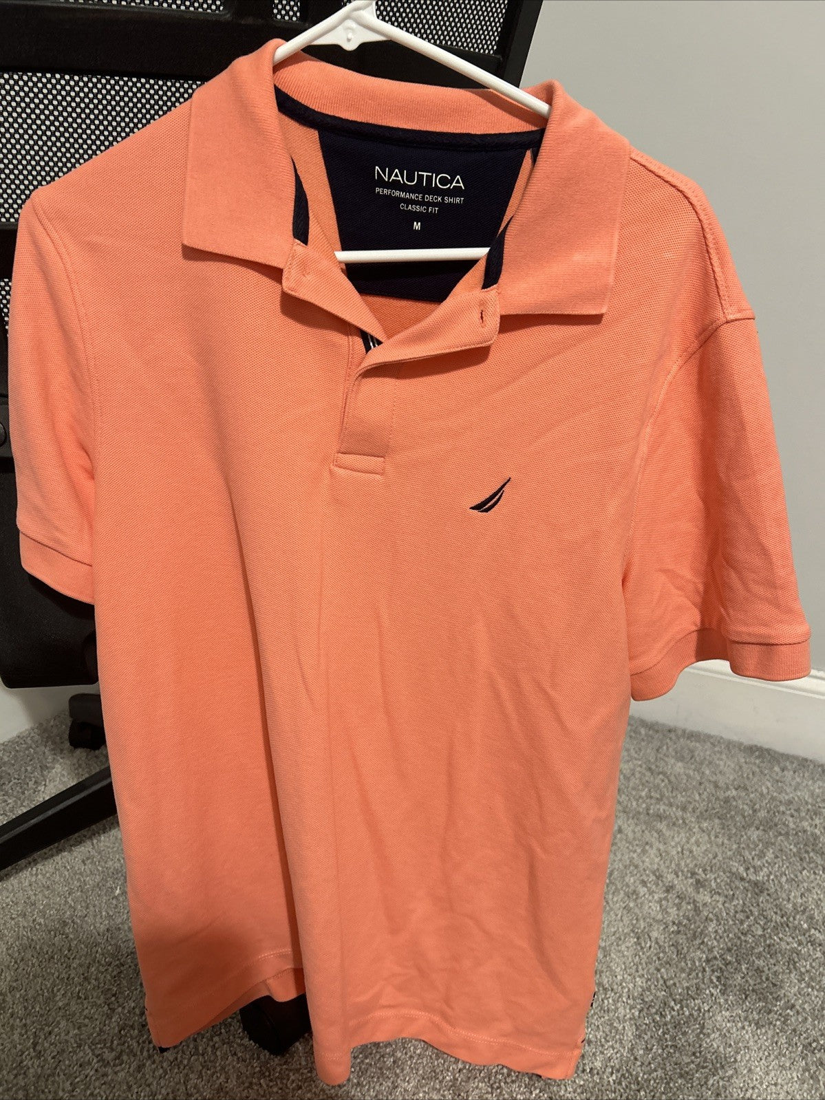 Nautica Shirt Medium Men Pink0