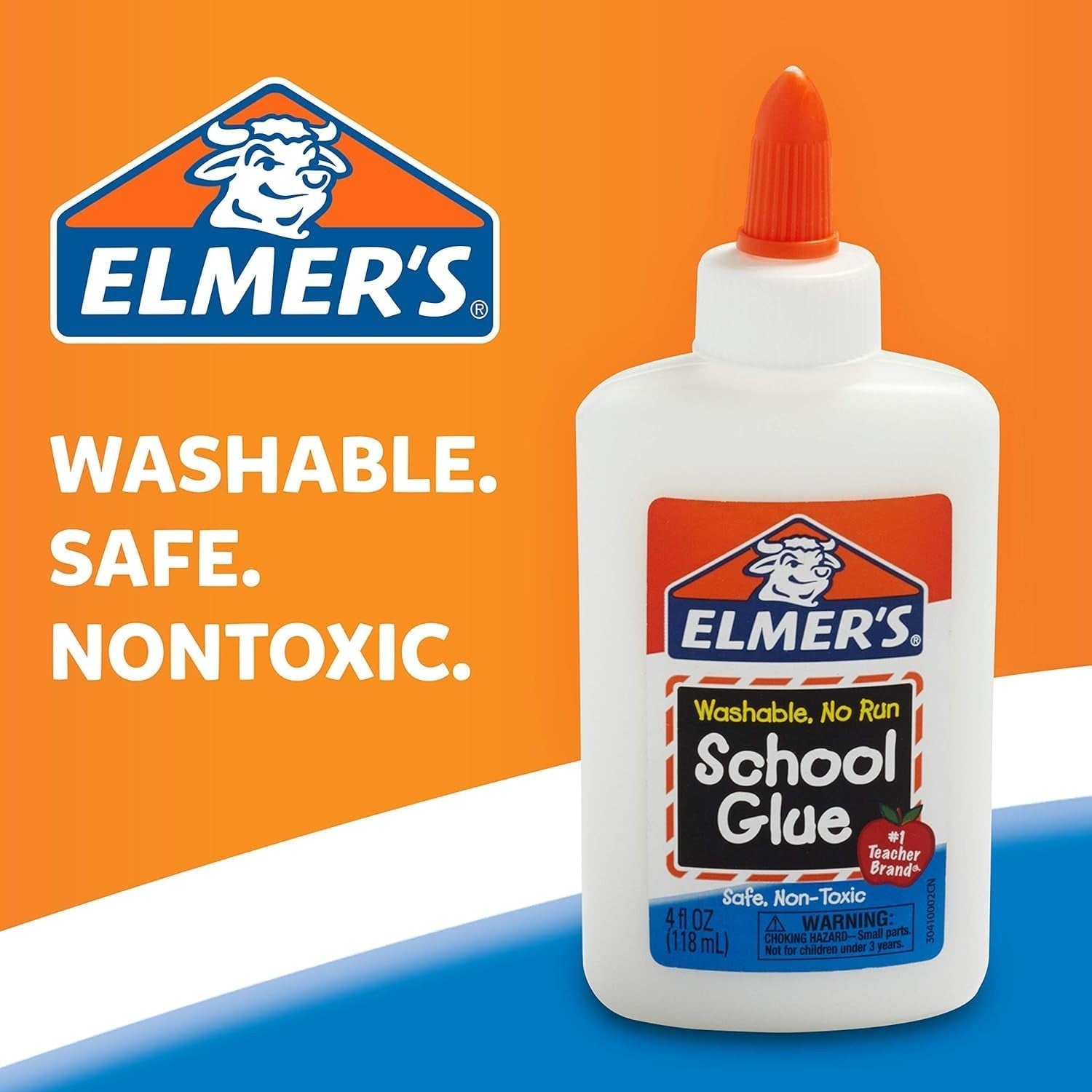 Non Toxic Liquid School Glue   Washable Craft & Slime Supplies, 12 Pack, 4oz3