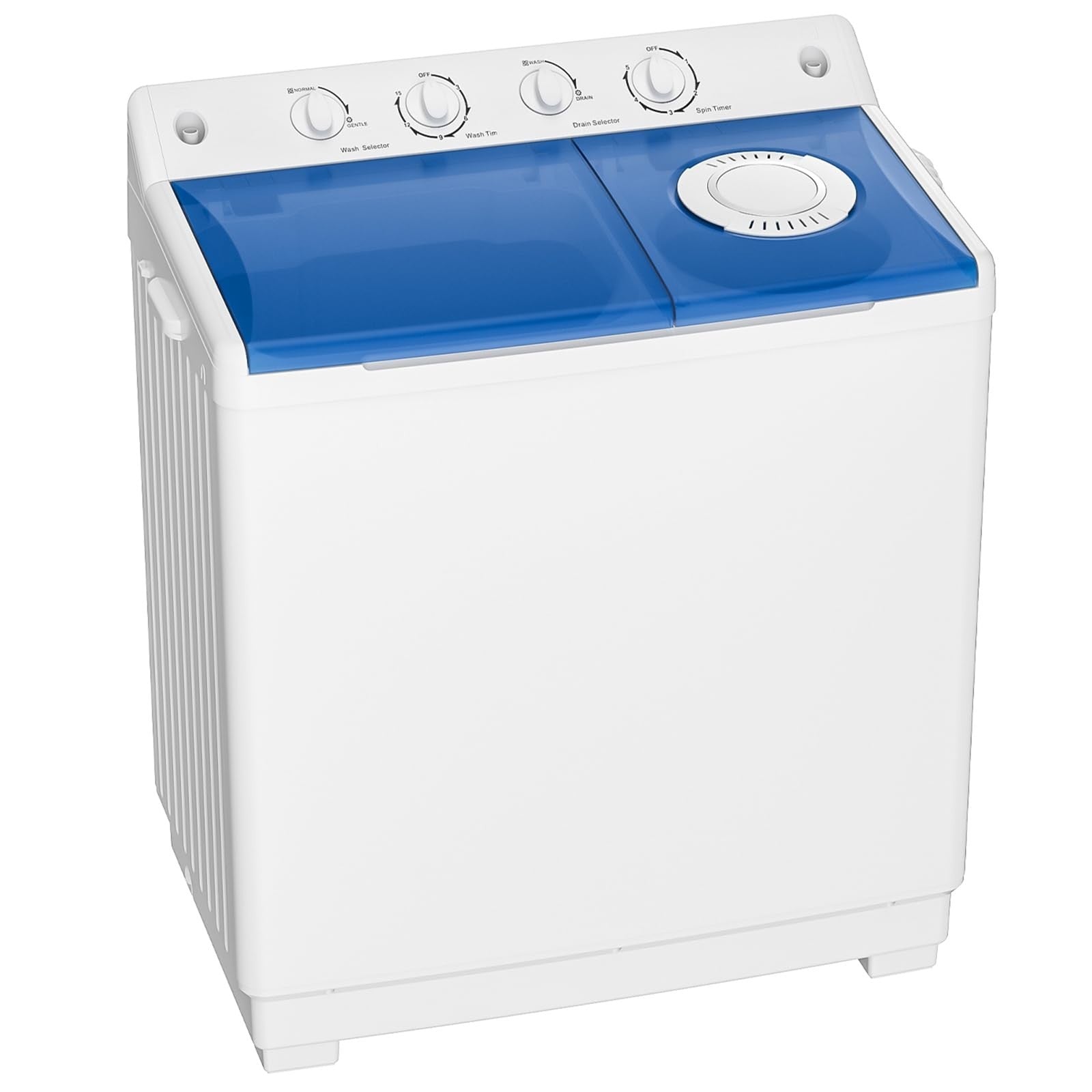 Compact Twin Tub Portable Washing Machine, 40lbs Capacity, Semi Automatic Washer1