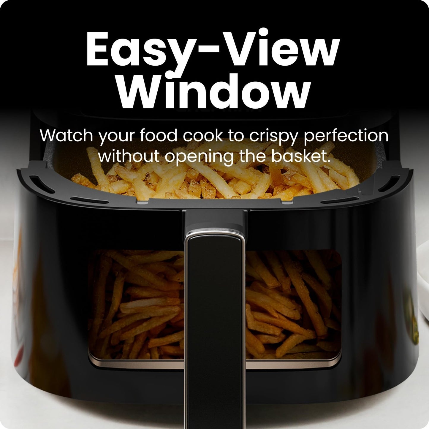 4QT Compact Air Fryer with Hi Fry Technology, Touch Controls & Easy View Window7