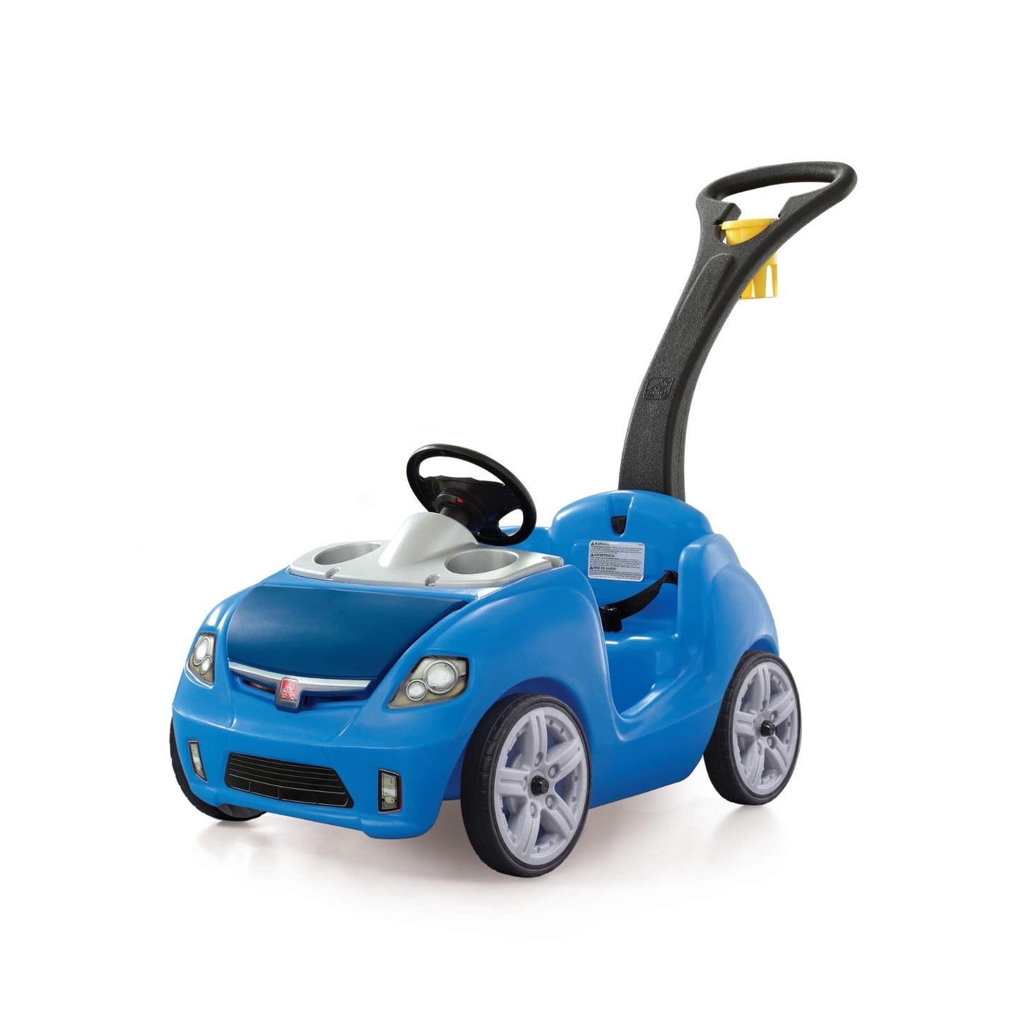 Kids Push Car Ride-On with Seat Belt & Horn, Quick Fold Handle, Toddler Stroller1