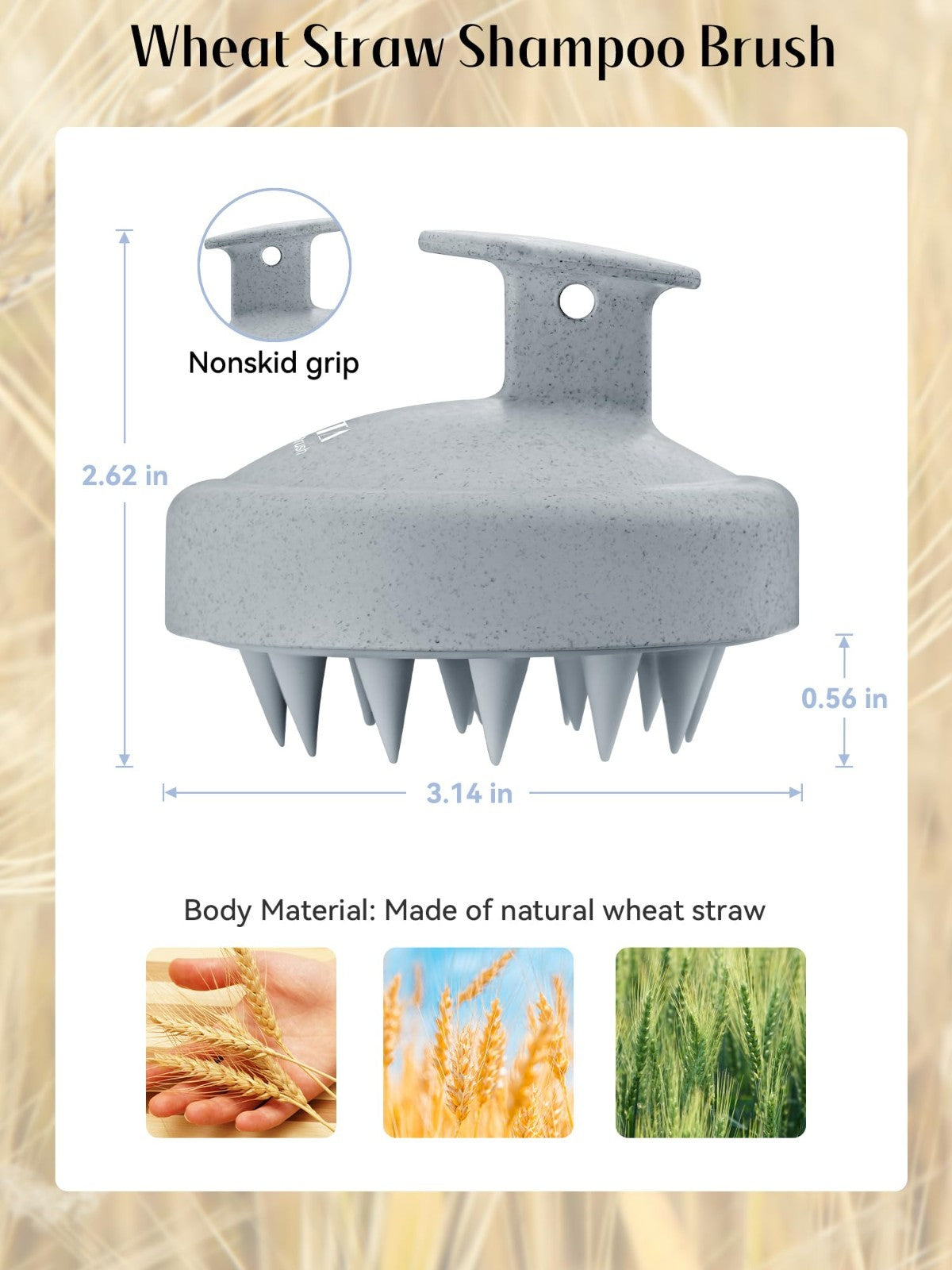 Scalp Massager Brush for Hair Growth, Silicone Shampoo Scrubber, Dandruff Relief1