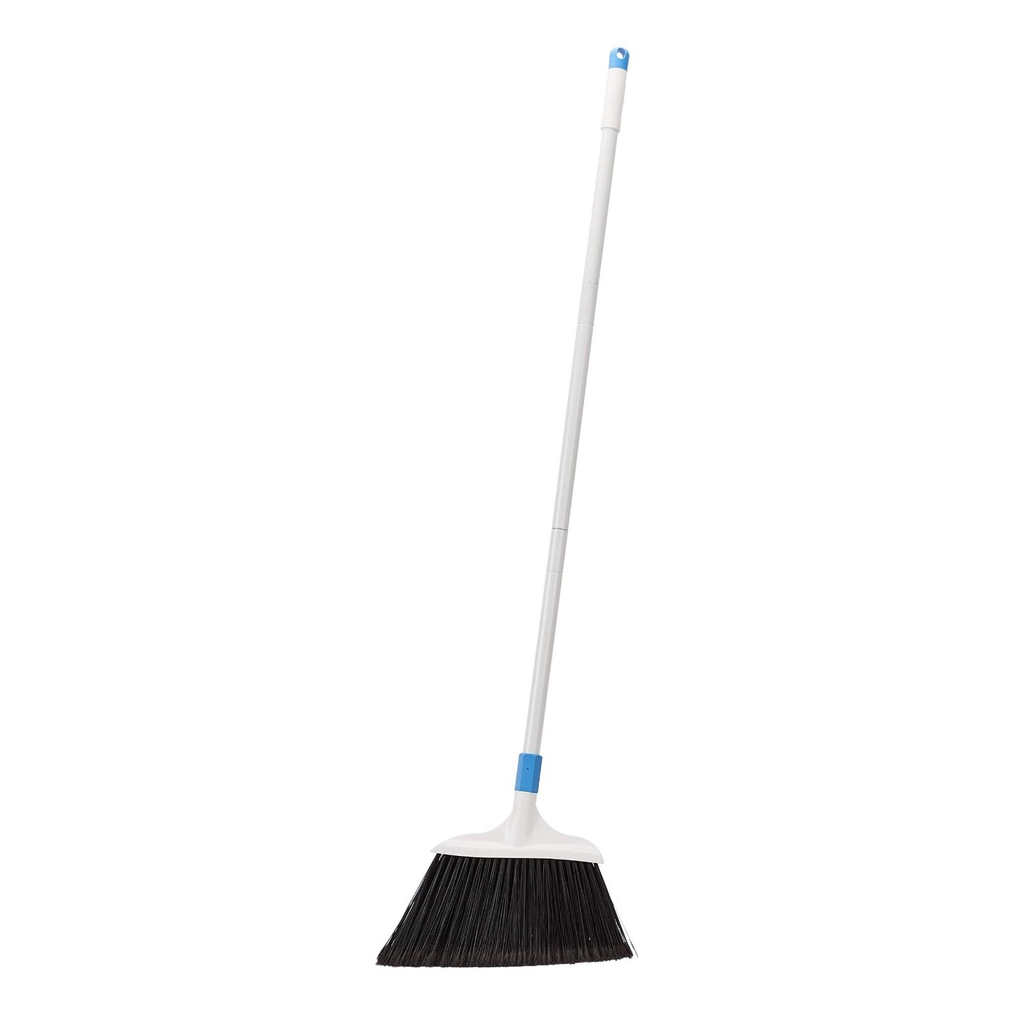 Heavy-Duty Floor Cleaning Broom, Stiff Bristles, 3-Piece Handle, Indoor/Outdoor1