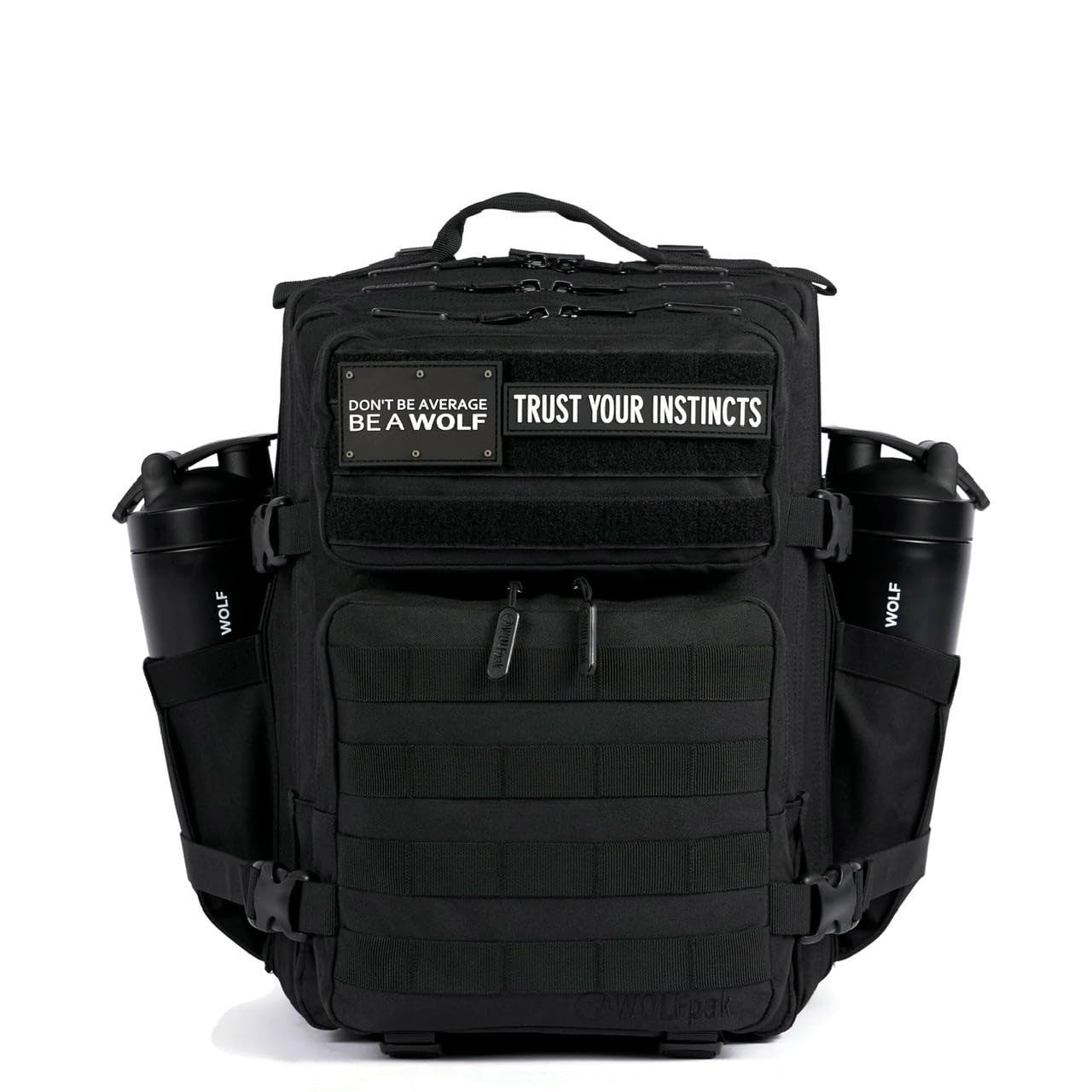 Durable 25L Waterproof Gym Backpack   MOLLE Webbing, Laptop Pocket, 1000D Oxford4