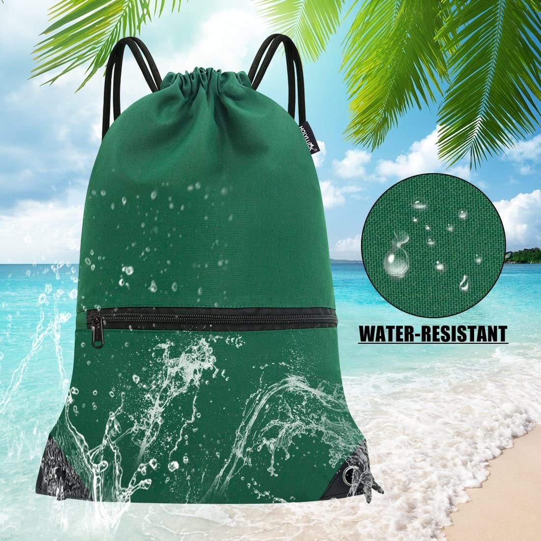Drawstring Backpack Gym Bag, Sport Sackpack for Travel & Outdoor Activities5