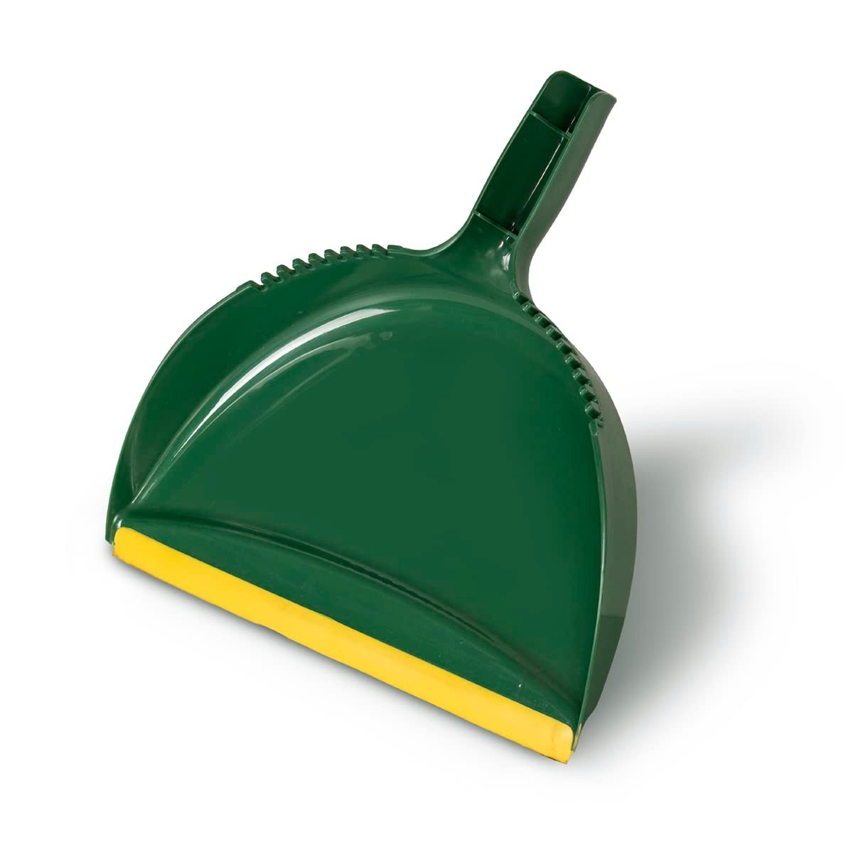 Heavy Duty Jumbo Dustpan 13.2” | Rubber Edge | Clip-On Design for Broom Sticks0