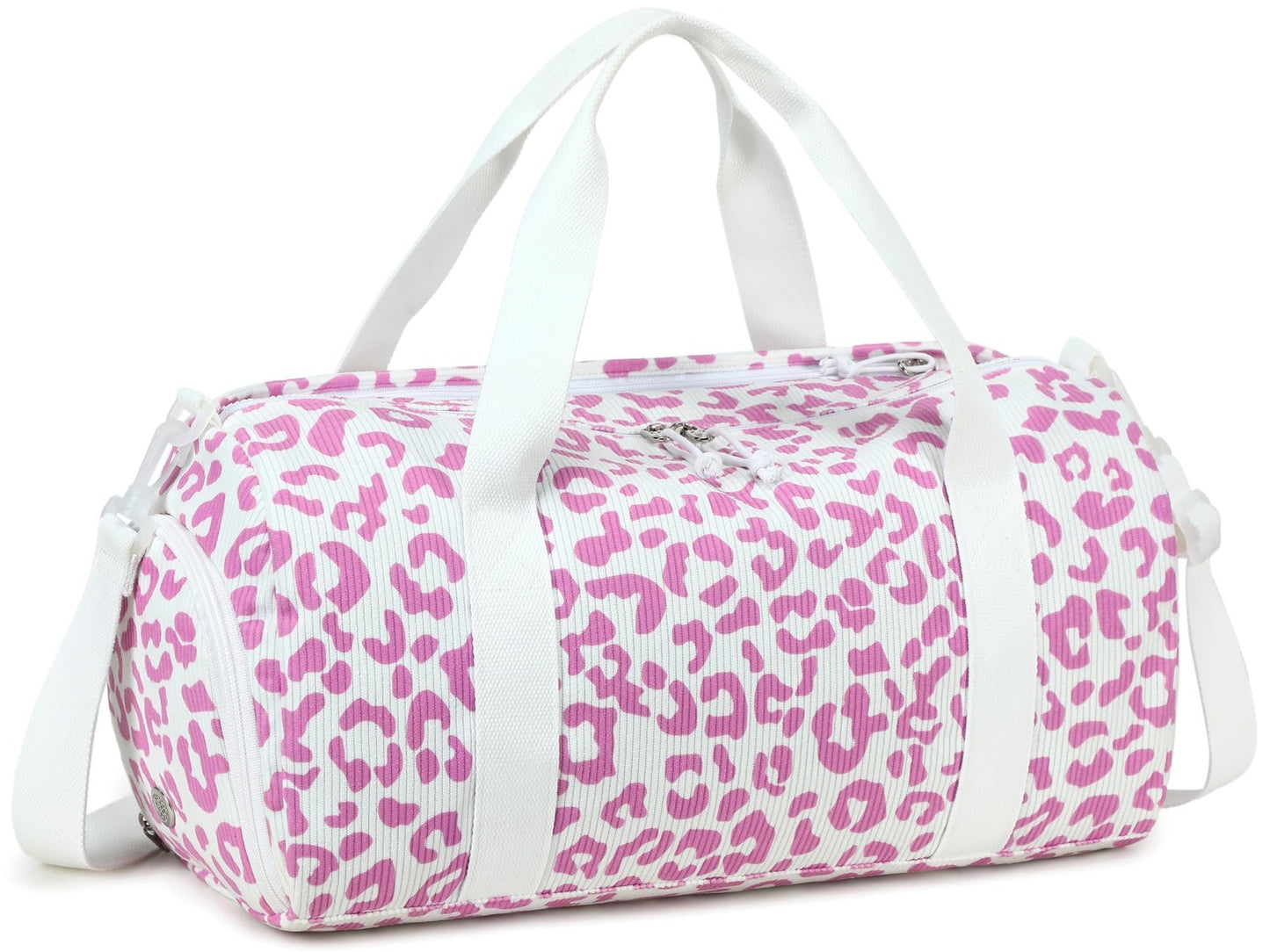 Cute Girls Duffle Bag - Waterproof Gym Bag with Shoe Compartment & Wet Pocket0