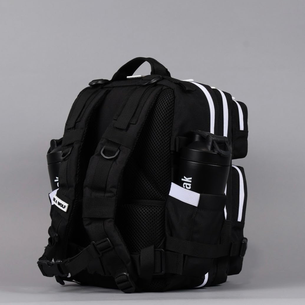 Durable 25L Waterproof Gym Backpack   1000D Oxford, MOLLE Webbing, Laptop Pocket6