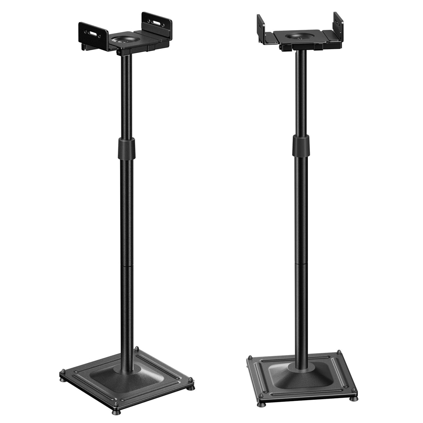 Universal Adjustable Speaker Stands for Surround Sound   33.3” to 45.1”, Floor M1