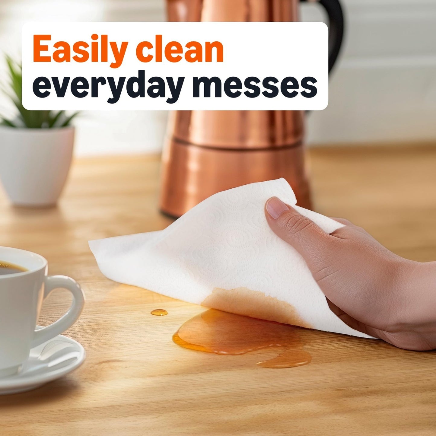 2 Ply Flex Sheets Paper Towels   2 Pack, 150 Sheets/Roll, Super Absorbent for Sp4
