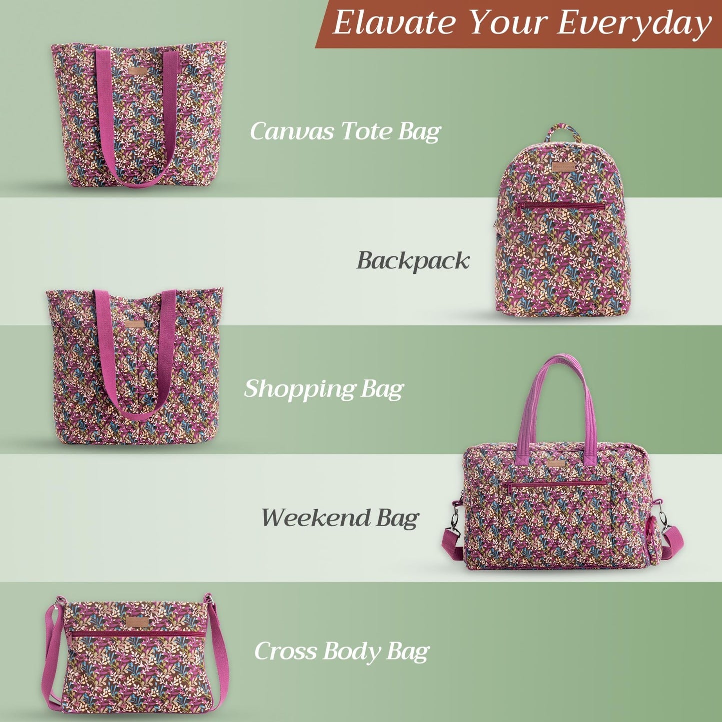 Stylish Cotton Shoulder Bag for Women   Versatile Handbag, Everyday Use, Fashion5