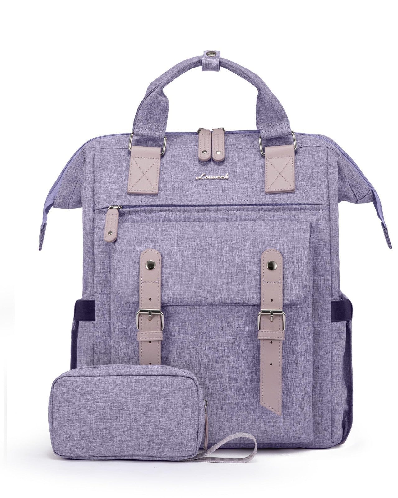 Stylish 17.3" Laptop Backpack for Women, Water Resistant Travel Bag, College Boo1