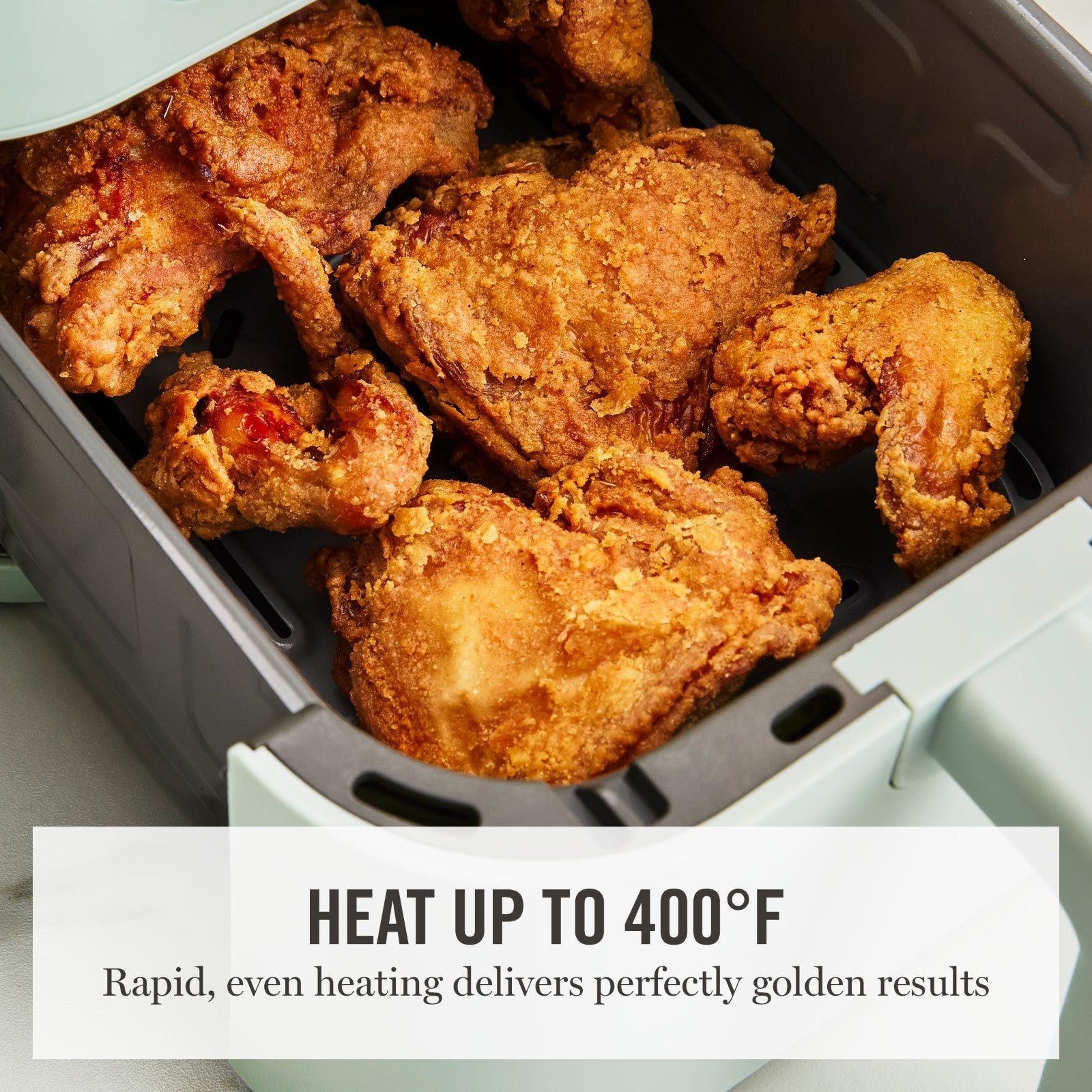 6QT Air Fryer, 6-in-1 Multi-Cooker, Bake, Broil, Roast, Dehydrate, Non-Stick Bas7