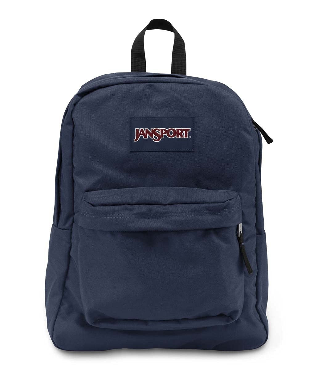 Durable Lightweight Navy Backpack   1 Main Compartment, Front Utility Pocket, Or1