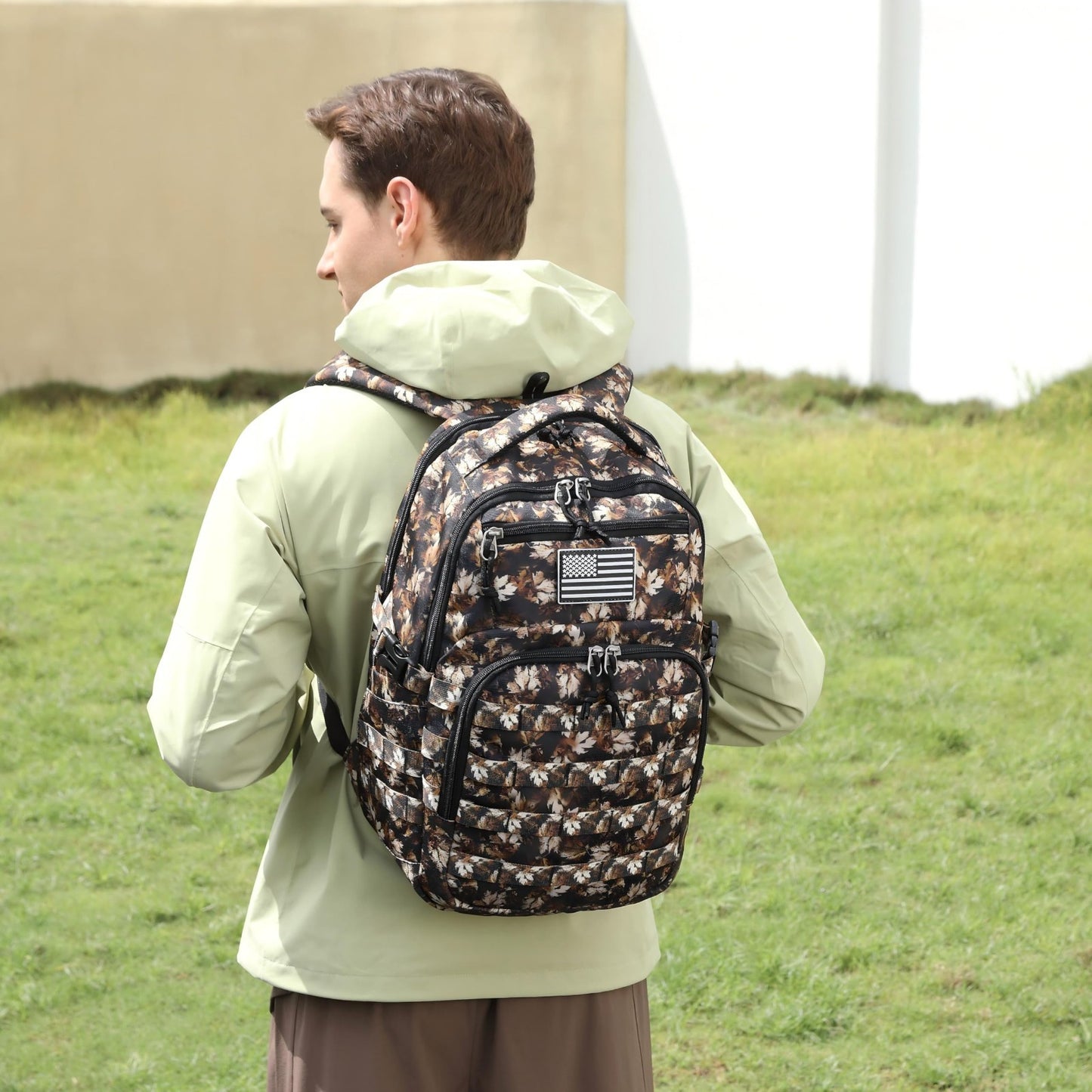Tactical Military Backpack for Men   Small Black Assault Bag, Outdoor Gear3