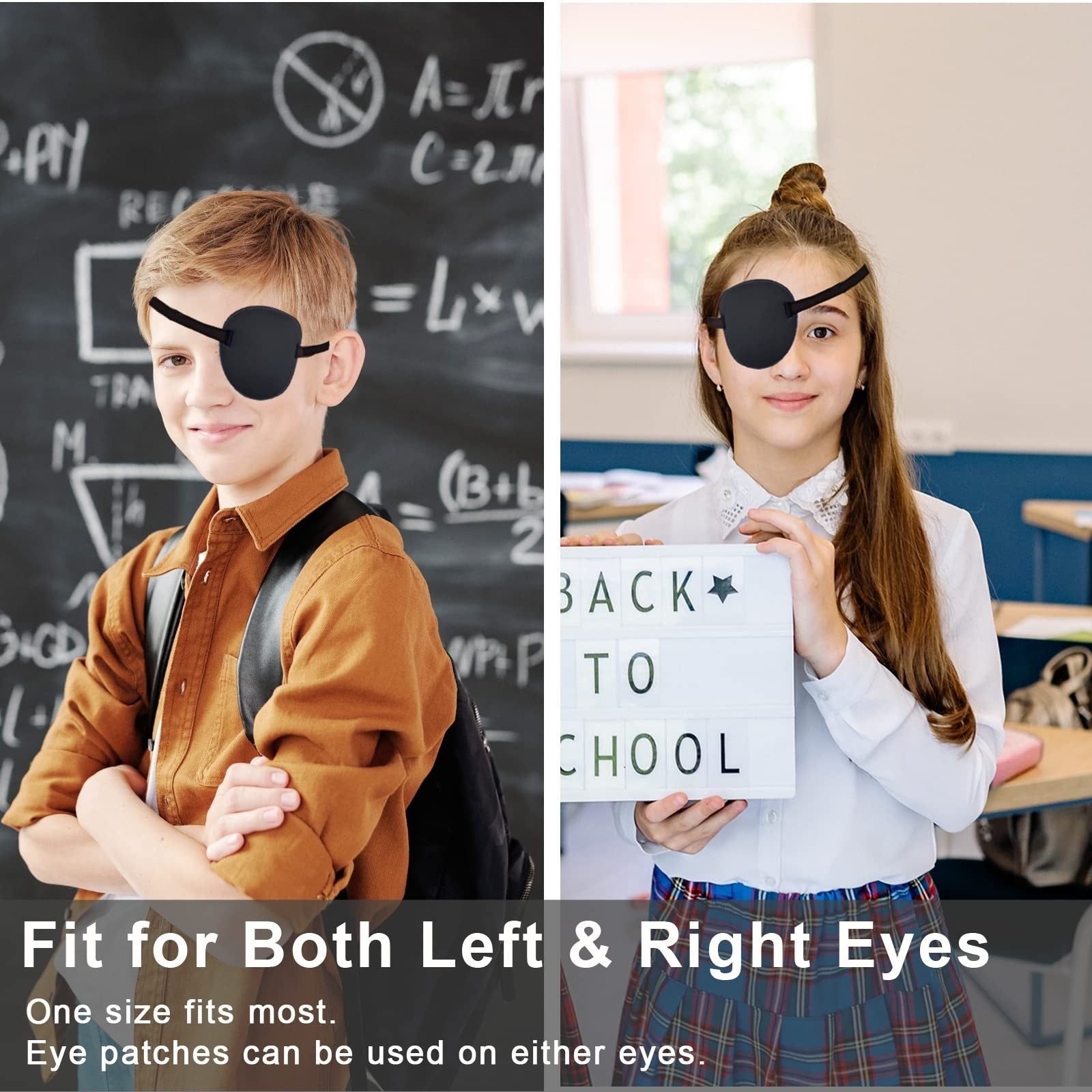 Adjustable Eye Patch Set for Adults & Kids | Soft Breathable Amblyopia Therapy3