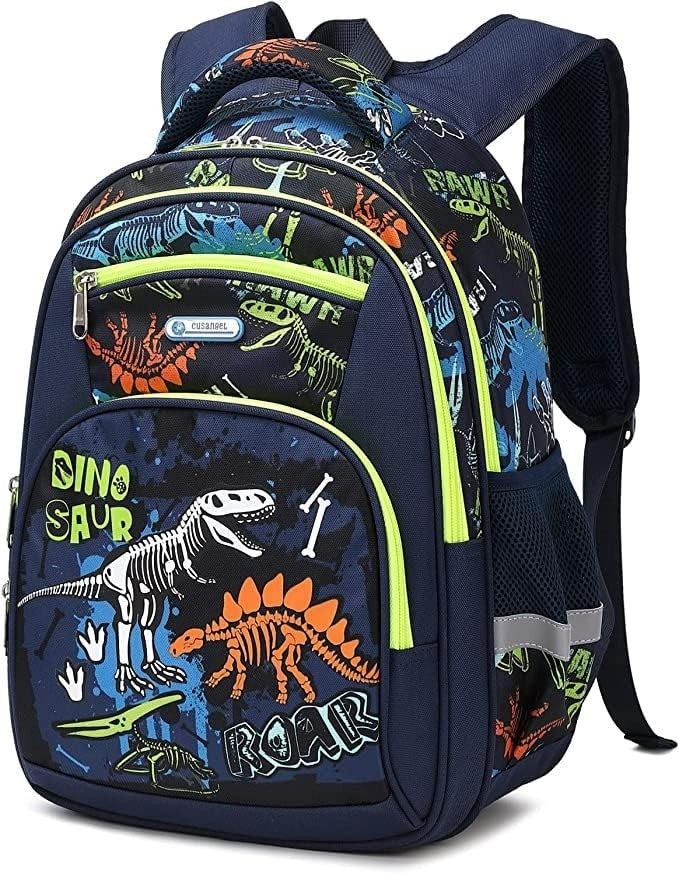 Lightweight Waterproof School Backpack for Kids, Large Capacity, 16" Luminous Di3