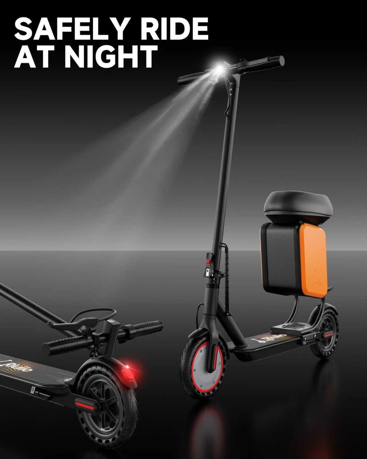 Foldable Electric Scooter, 350W-500W Motor, 9-22 MPH, 10-41 Miles Range, Dual Su6