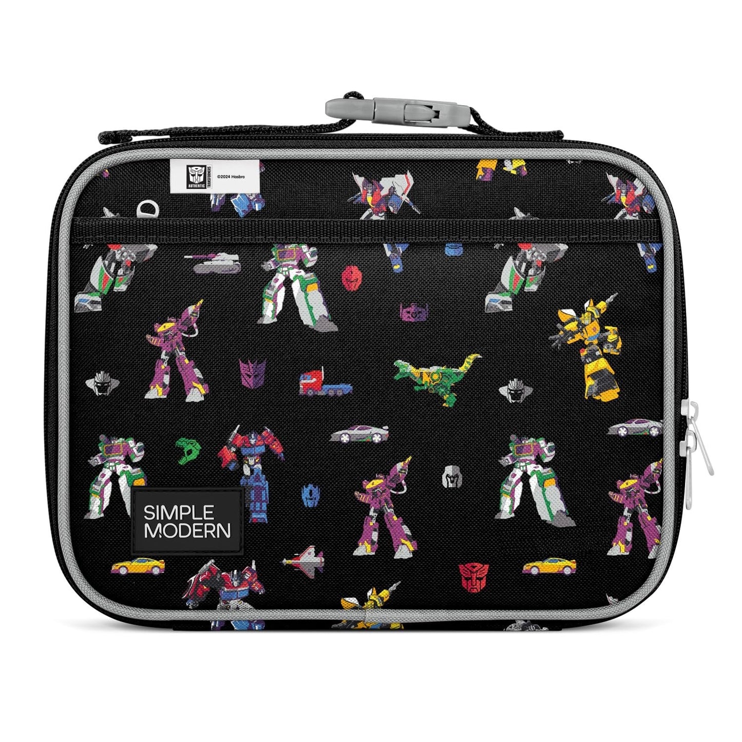 Transformers Kids Lunch Box & Insulated Bag for School | Cute Bento Box Fit, Tod1