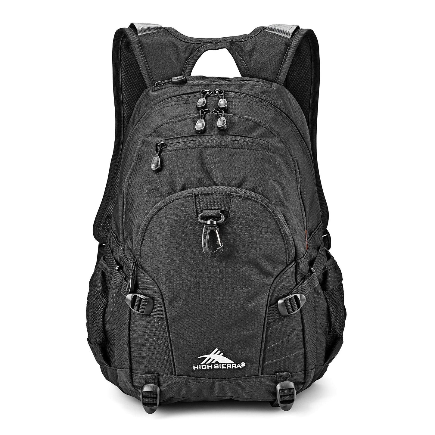 Versatile Black Backpack for Travel or Work   Tablet Sleeve, One Size, Durable D3