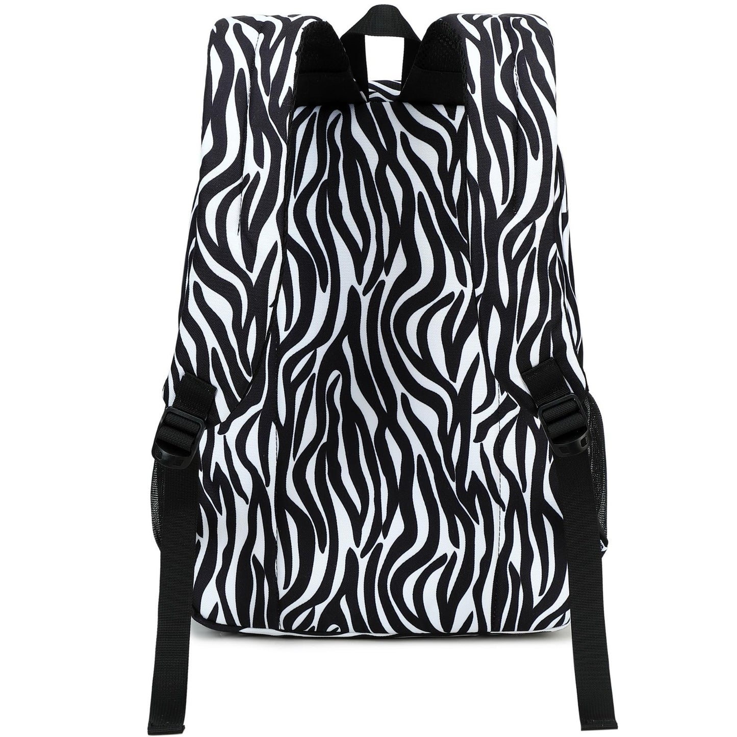 Zebra Print Women's School Backpack   Water Resistant Bookbag for College & Teen3