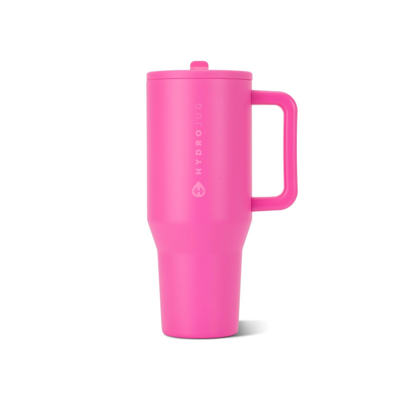 40oz Insulated Tumbler with Handle & Straw   Travel Mug, Razzle Color, BPA Free1