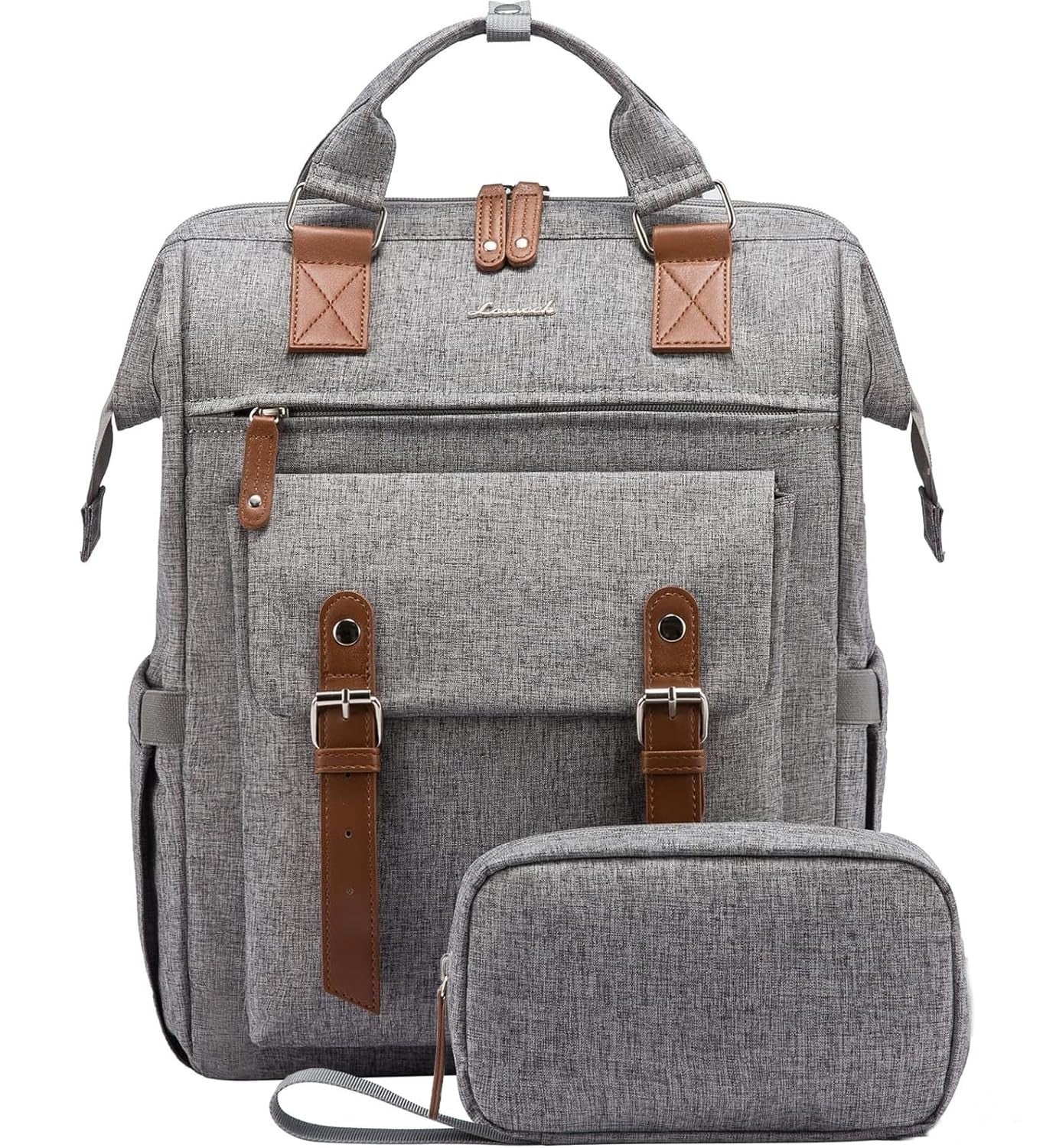 Stylish 15.6" Laptop Backpack for Women   Work, Travel, School, Casual Daypack,1