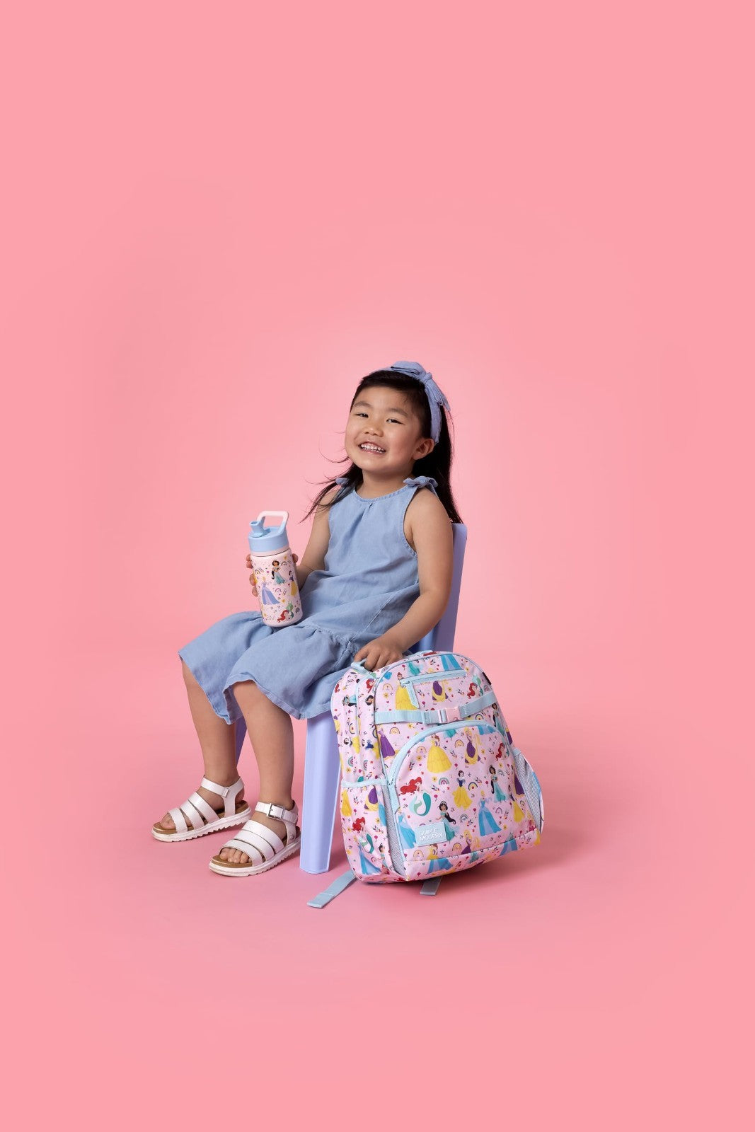 Disney Princess Kids Backpack for School, 18L, Girls & Boys, Durable & Stylish4