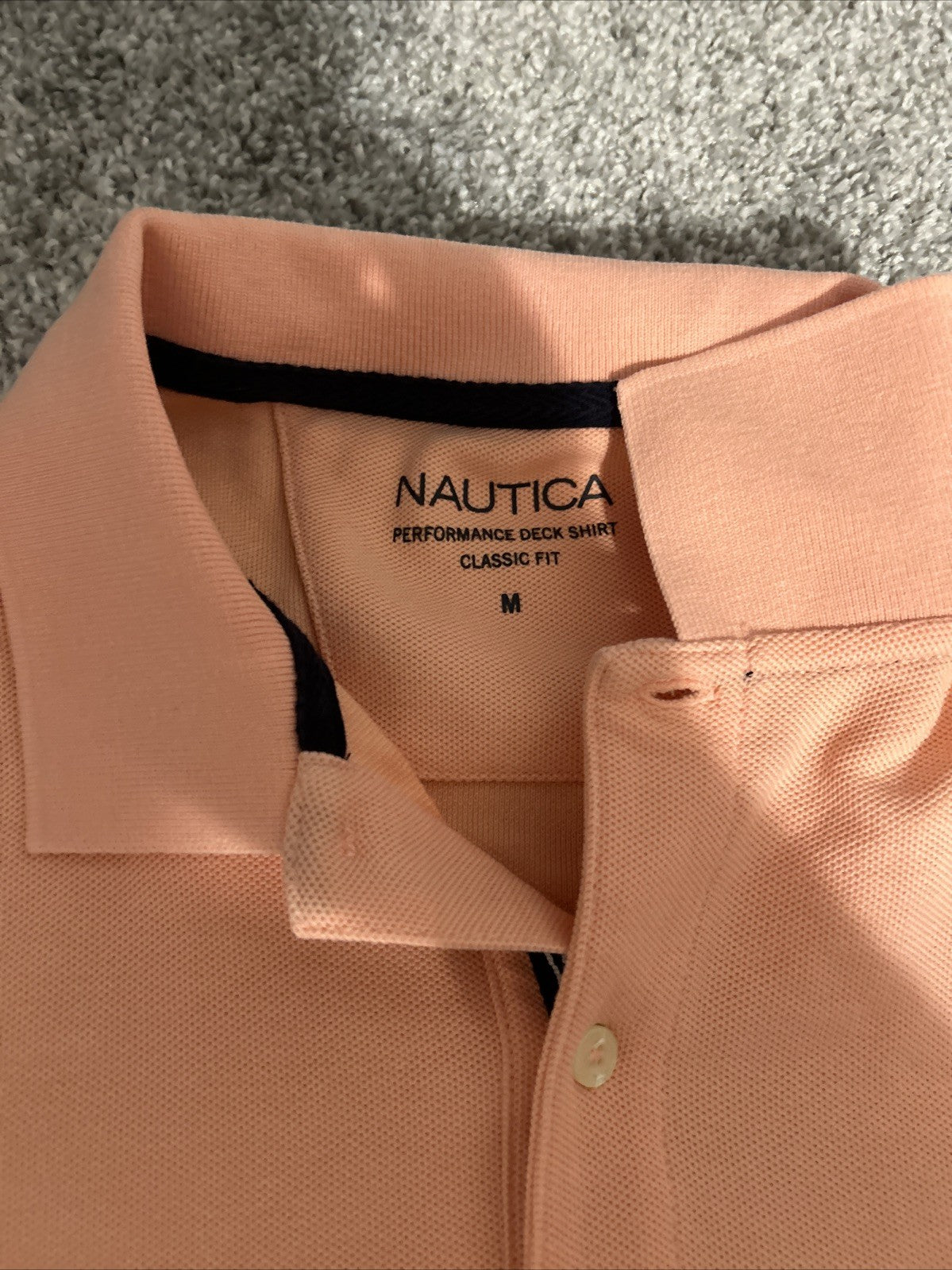 Nautica Button Shirt Pink Medium1