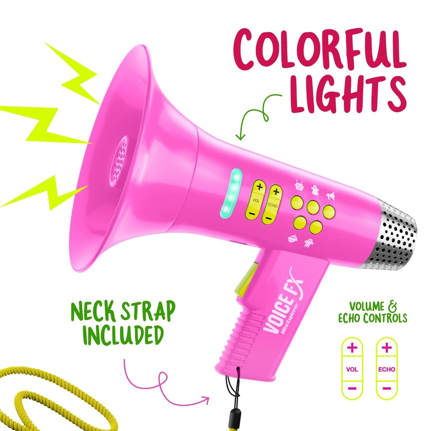Voice Changer Toy for Kids Ages 3 8   Fun Birthday Gift for Boys & Girls, Pink5