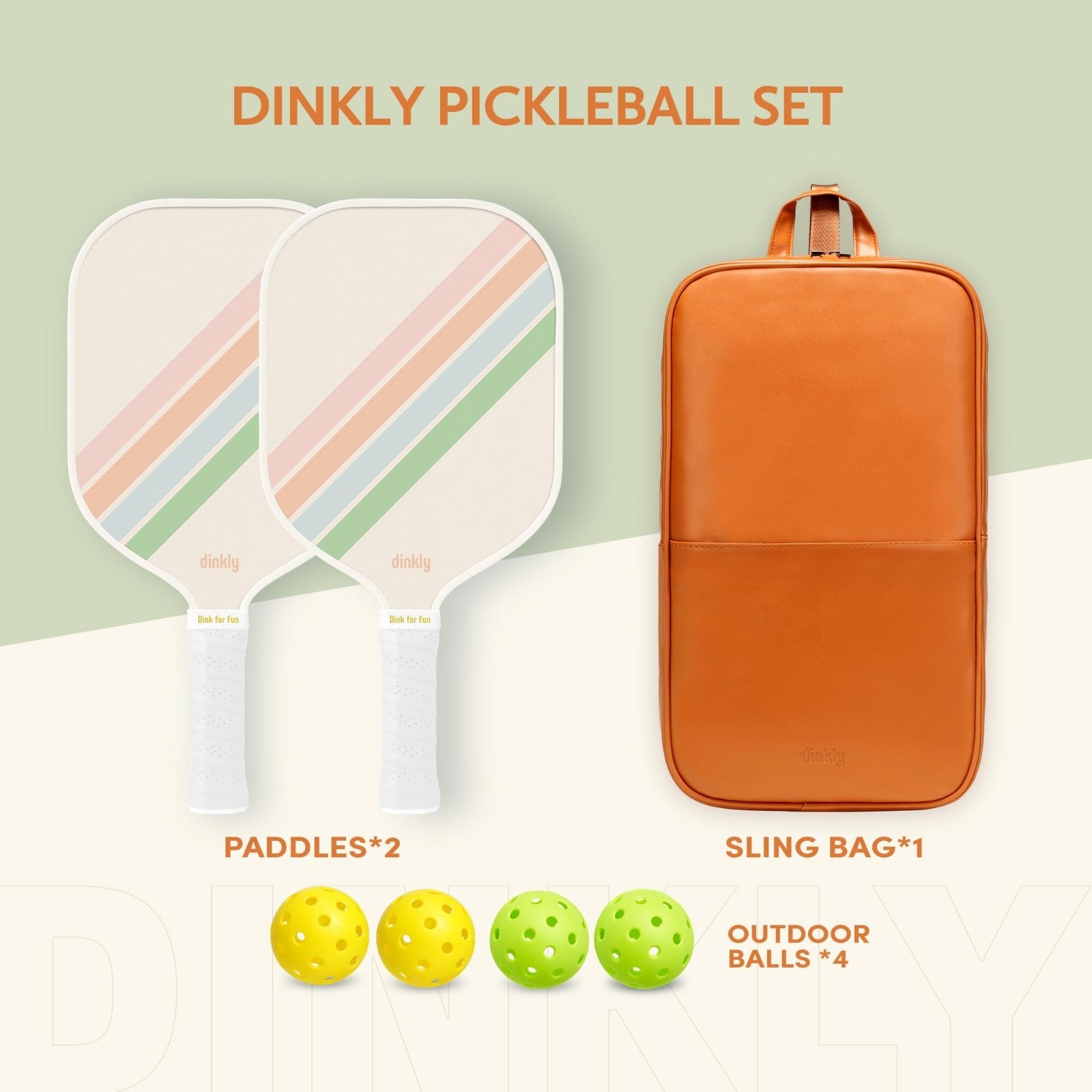 Pickleball Paddle Set of 2/4 - USAPA Approved, Graphite/Fiberglass Rackets, Ball7