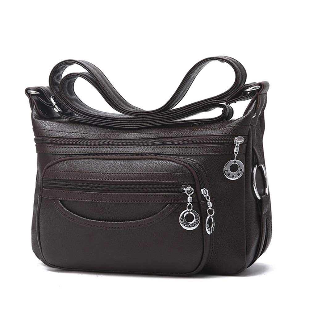 Lightweight Leather Crossbody Bag for Women | Stylish Shoulder Purse with Pocket1