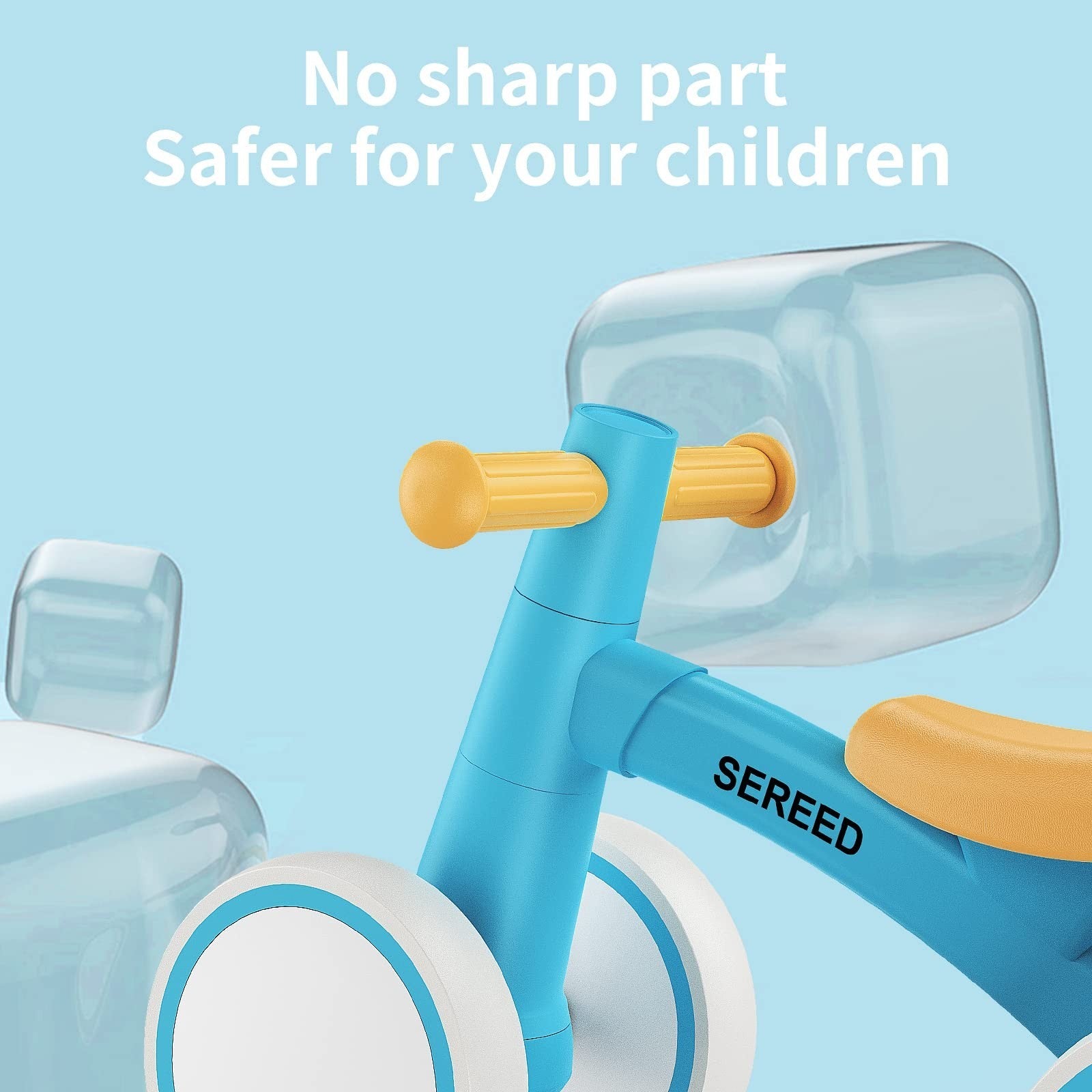 Toddler Balance Bike for 1 Year Old   4 Wheels, First Birthday Gift, 12 24 Month6
