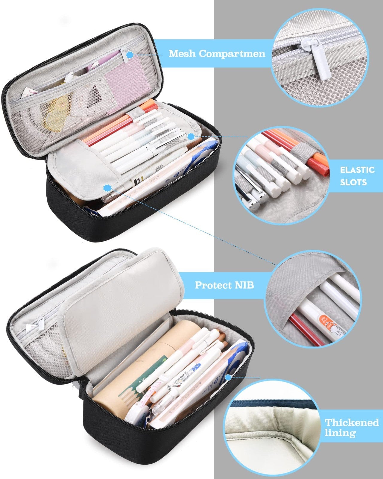 Large Capacity Pencil Case Pouch Bag for Kids   Perfect Gift for Boys & Girls5