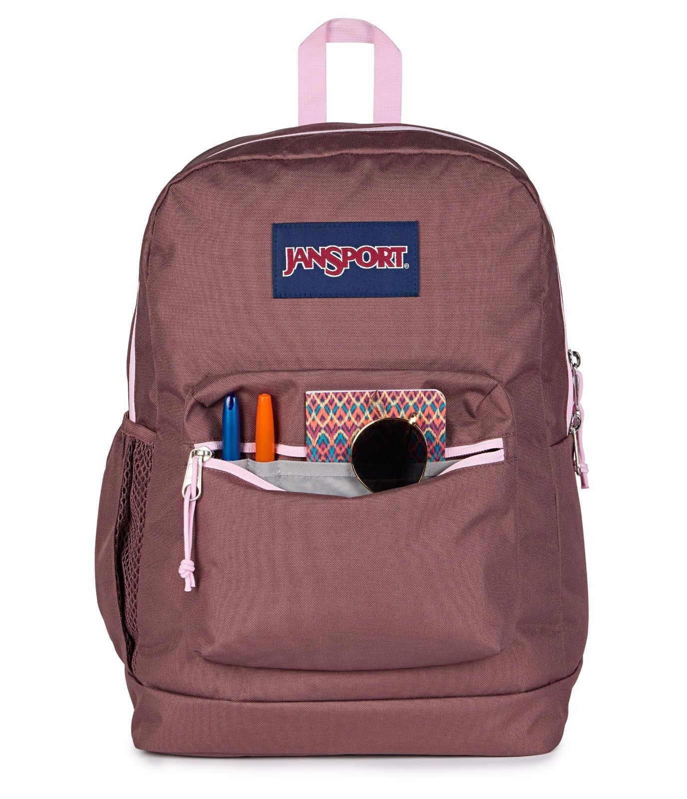 26L Cross Town Plus Backpack, Cherry Lacquer, Durable School Bag, Travel Rucksac4