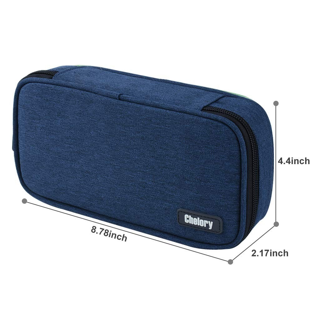 Large Capacity Pencil Case   Versatile Storage Pouch for Pens, Markers & Makeup4