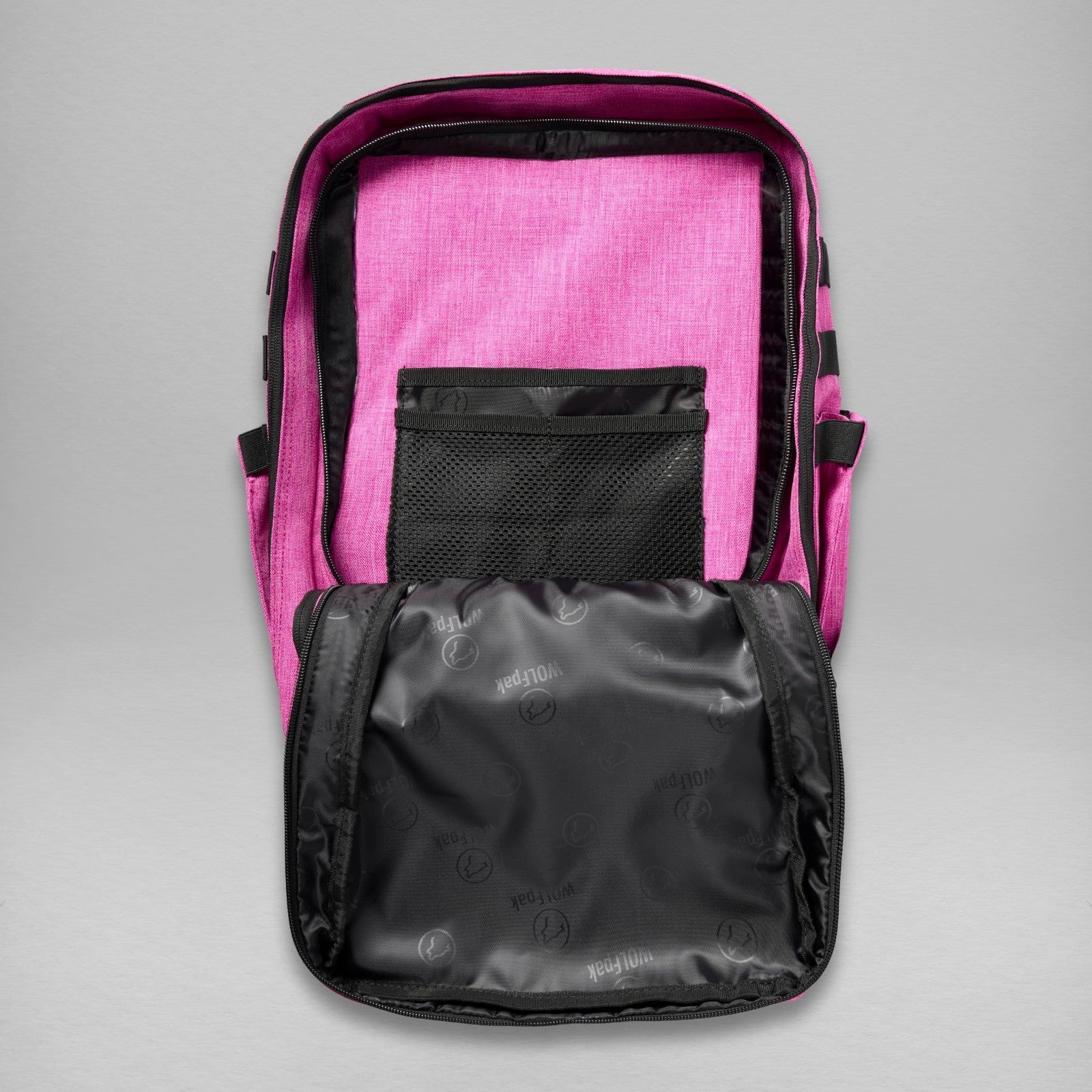 Durable 25L Athletic Gym Backpack   Waterproof Oxford, MOLLE Webbing, Laptop Poc3