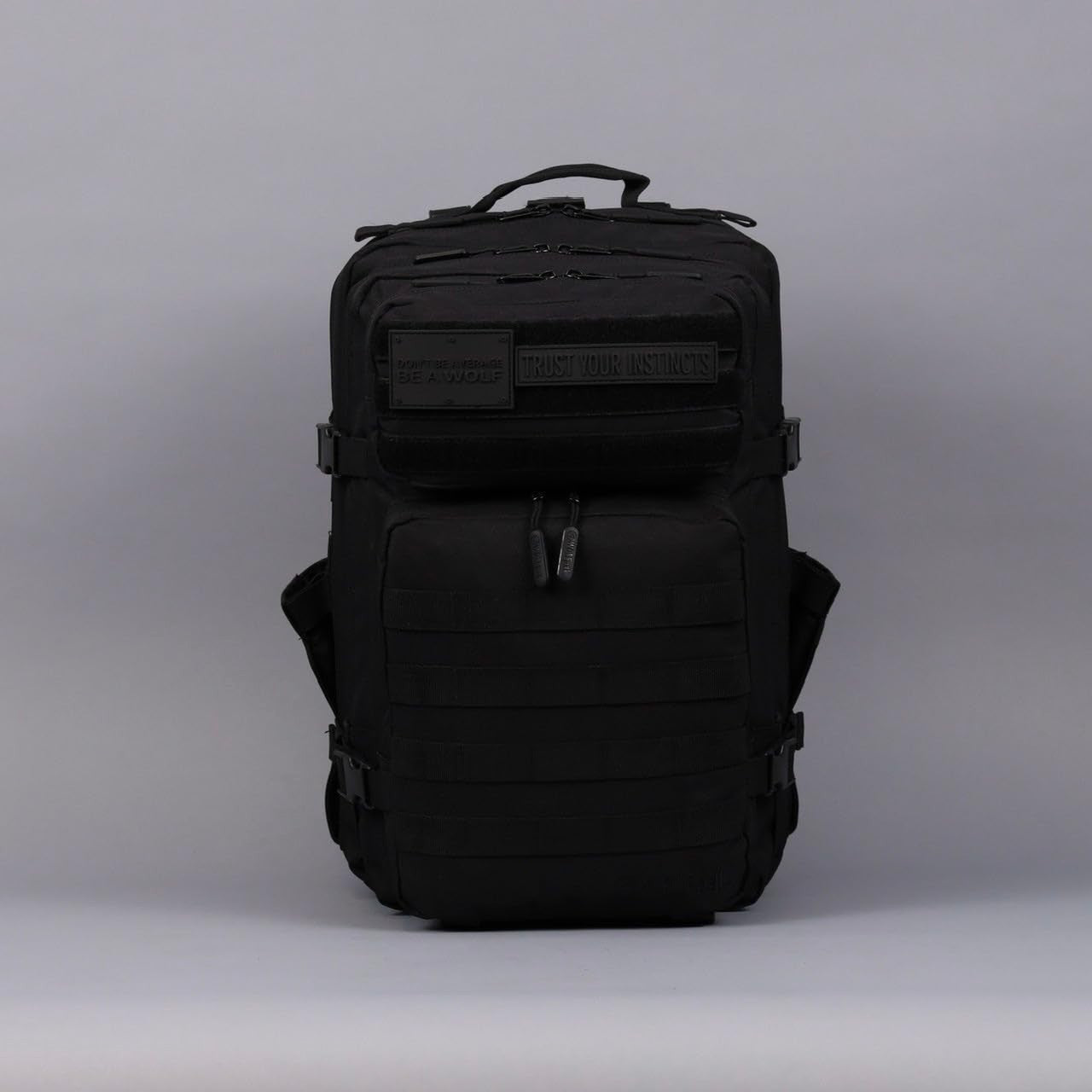 Durable 45L Waterproof Gym Backpack   MOLLE Webbing, Laptop Pocket, 1000D Oxford11