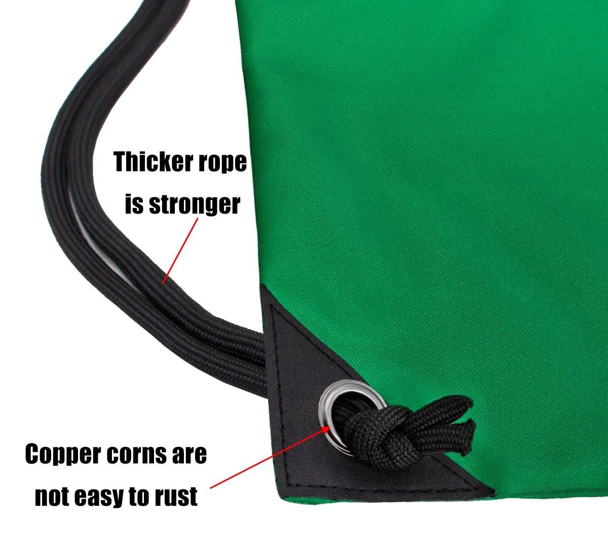 Drawstring Backpack Gym Bag, Lightweight Sport Sackpack for Travel & Fitness3