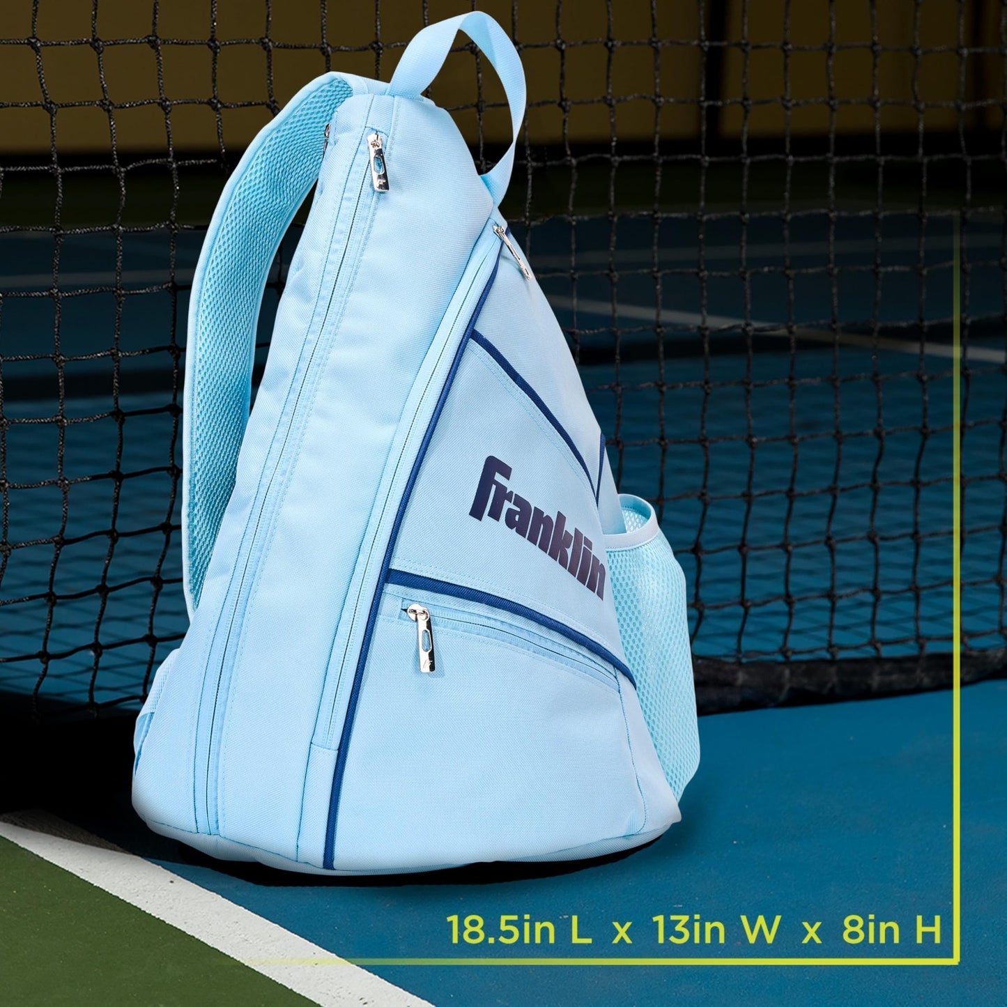 Pickleball Sling Bag Backpack - Lightweight, Durable, Adjustable Straps, Storage8