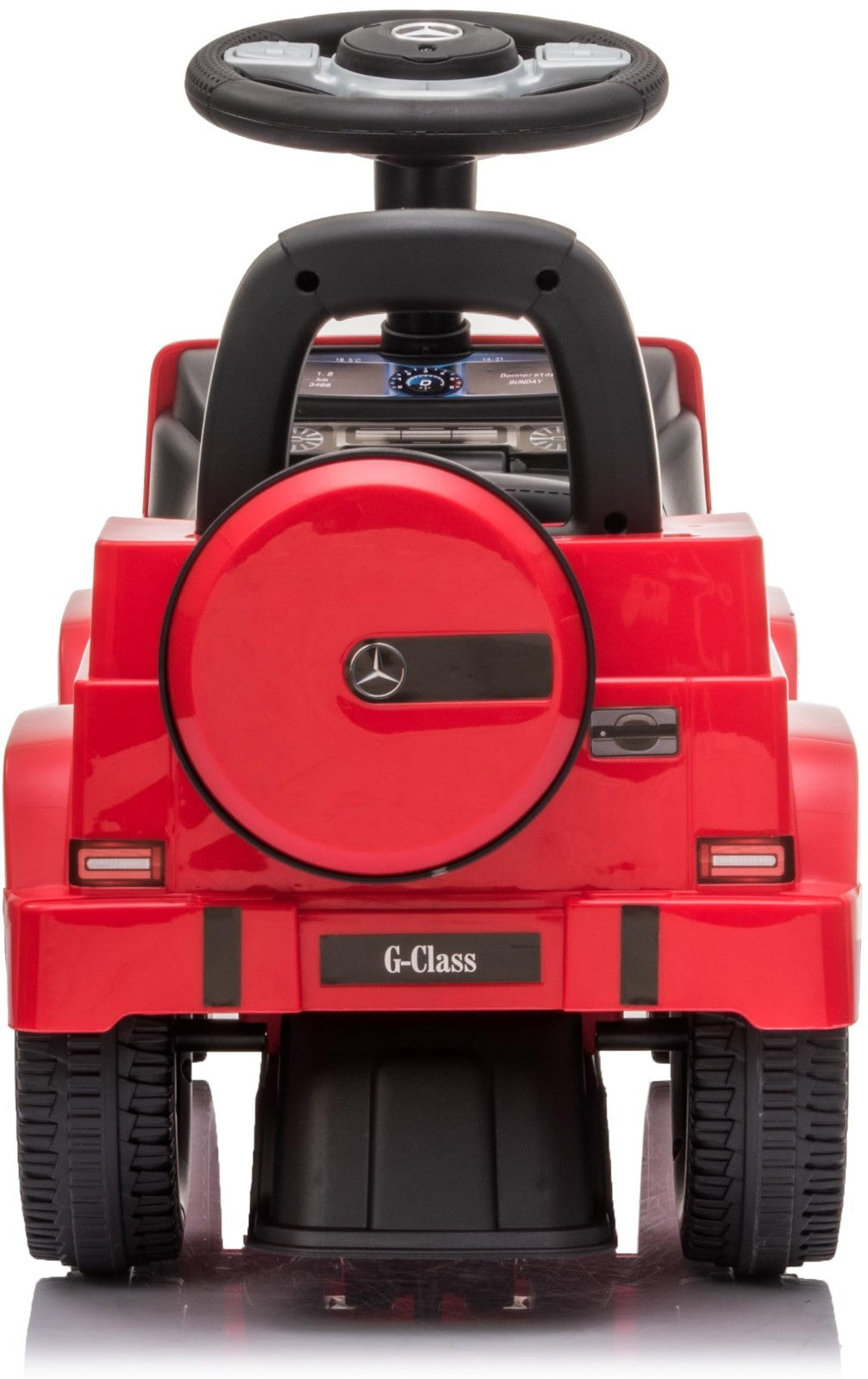 Red Mercedes G-Wagon Ride-On Car for Kids, Push Car with Realistic Features4