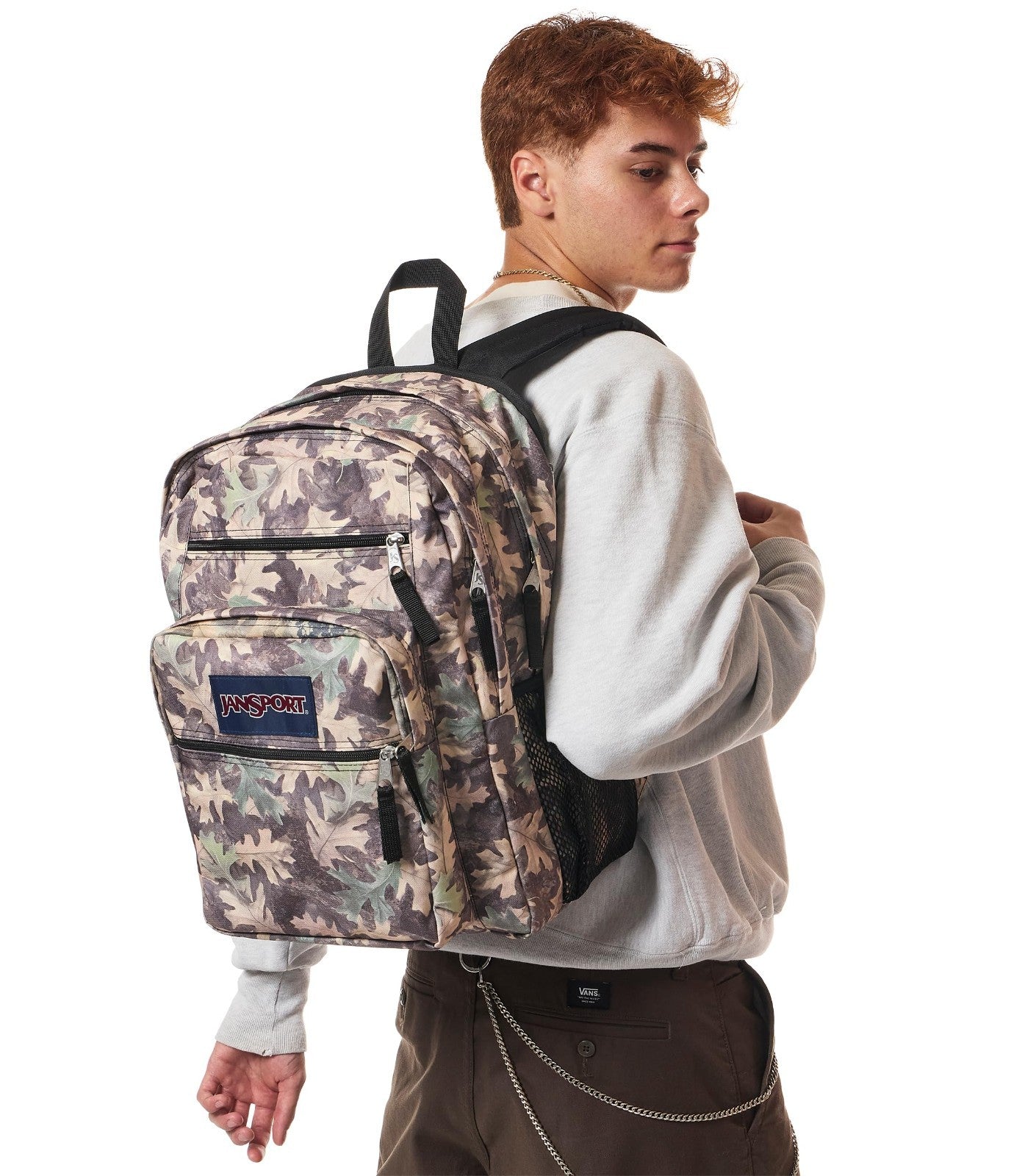 Laptop Backpack for 15" Laptop   Ergonomic Straps, 2 Compartments, Woodland Camo6