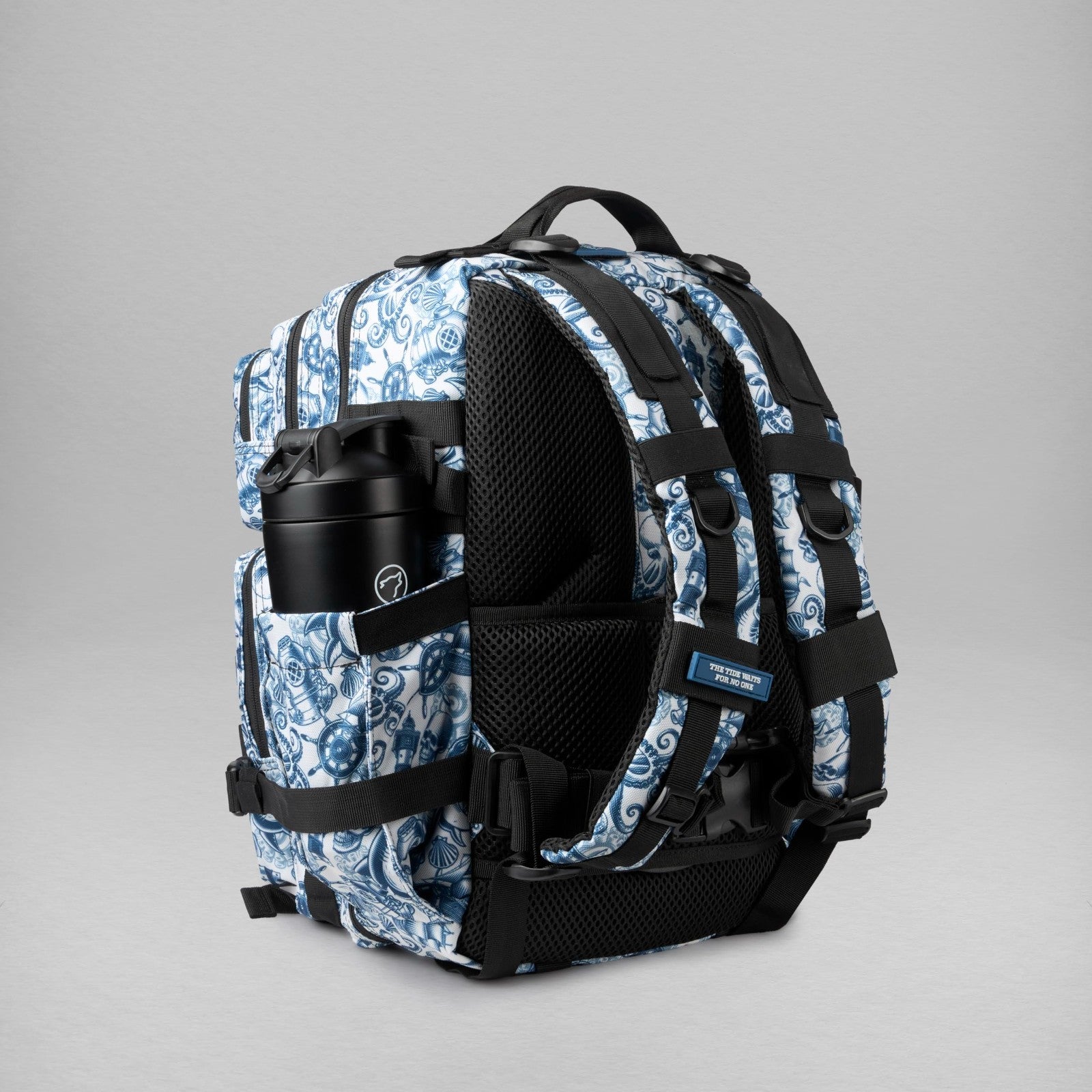 Durable 35L Waterproof Gym Backpack, MOLLE Webbing, Laptop Pocket, Athletic Gear2