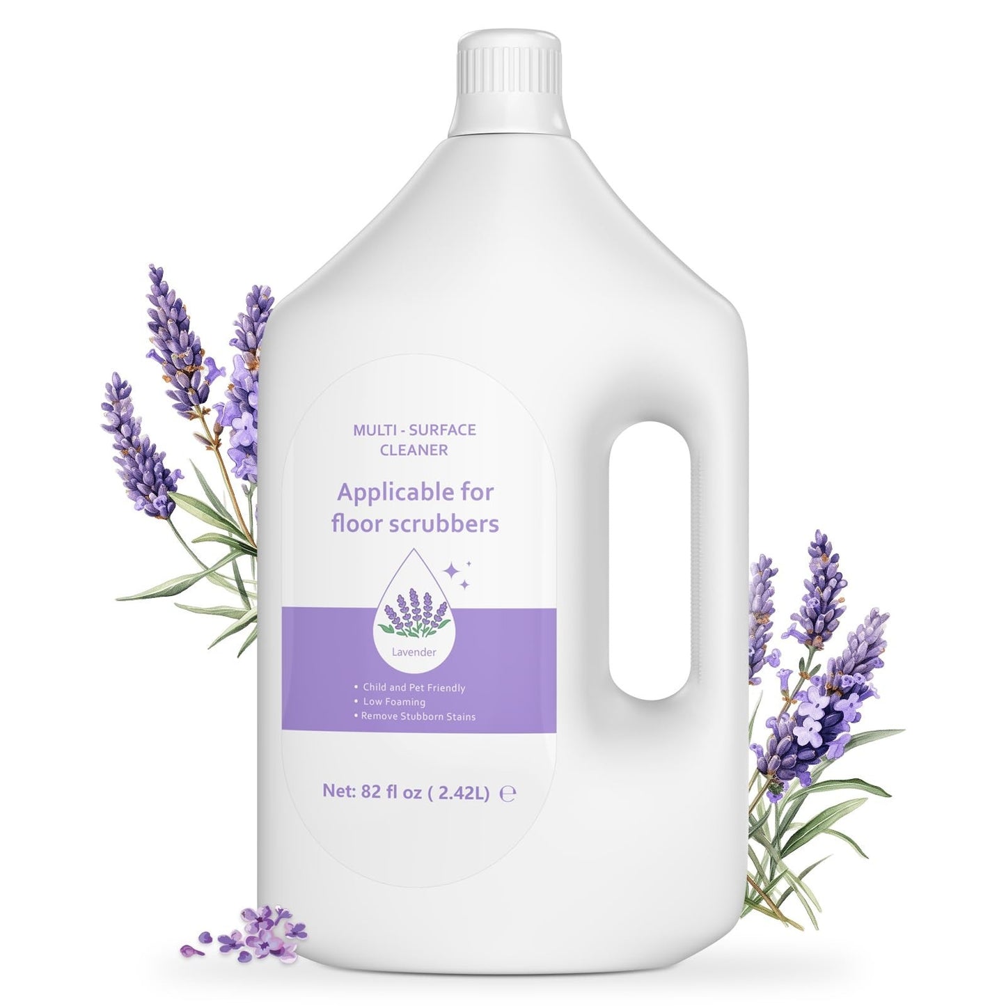 Lavender Scented Floor Cleaner 82 FL OZ - Deep Clean for Hard Floors, Compatible1