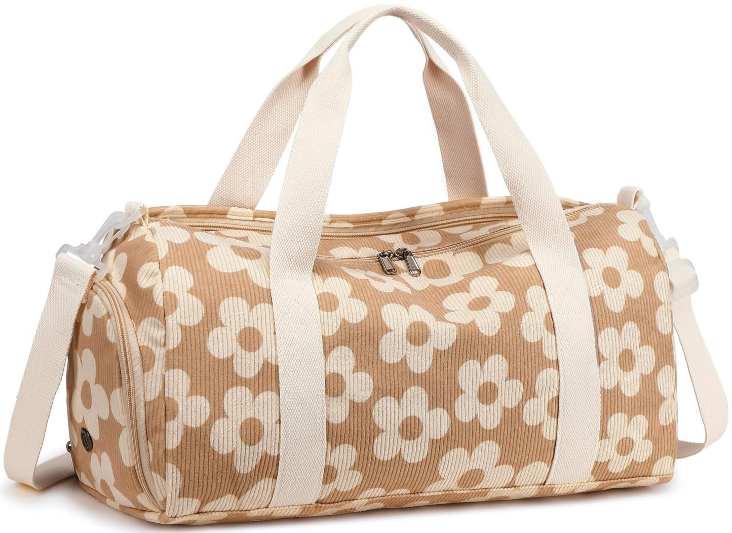 Cute Duffle Bag for Girls - Waterproof Gym Bag with Shoe Compartment & Wet Pocke1