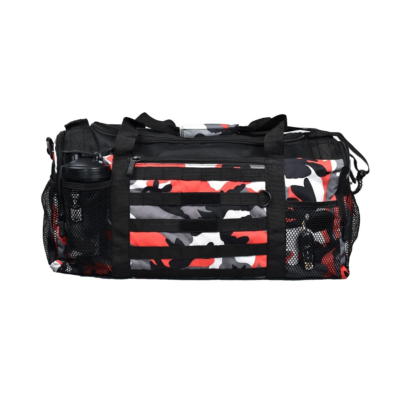 Versatile Gym Duffle Bag for Workout, Boxing & MMA - Shoes Compartment, Adjustab4