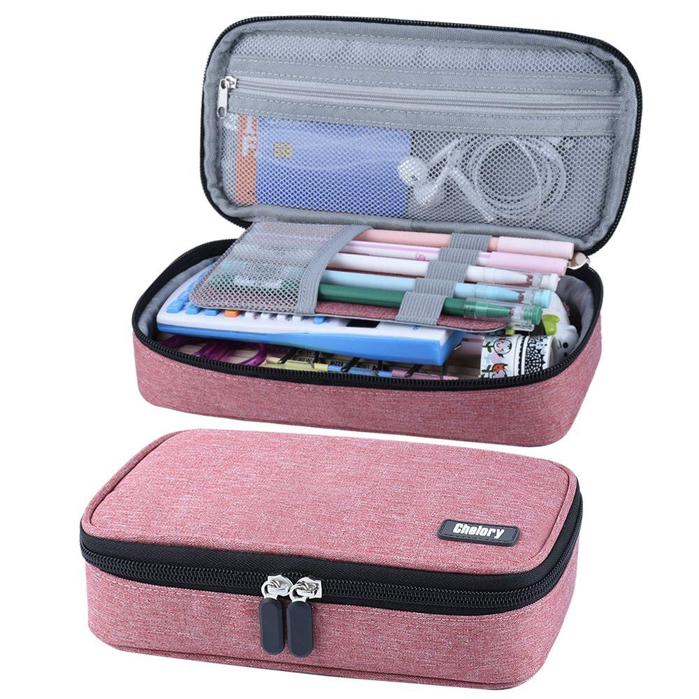Large Capacity Pencil Case   Versatile Storage Pouch for Pens, Markers & Makeup1