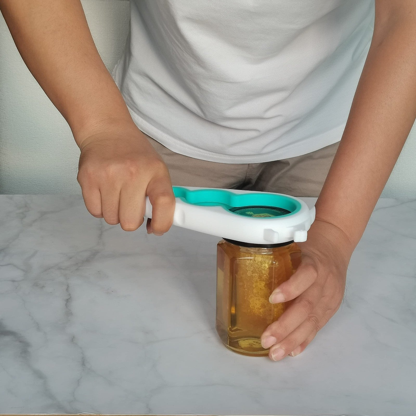 Adjustable Jar & Bottle Opener for Seniors, Arthritis Relief, Easy Grip Can Open3