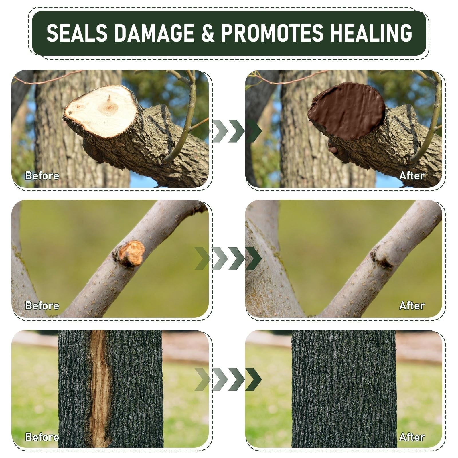 1 Gallon Tree Wound Sealer & Dressing - Effective Pruning Sealant for Bark Repai2